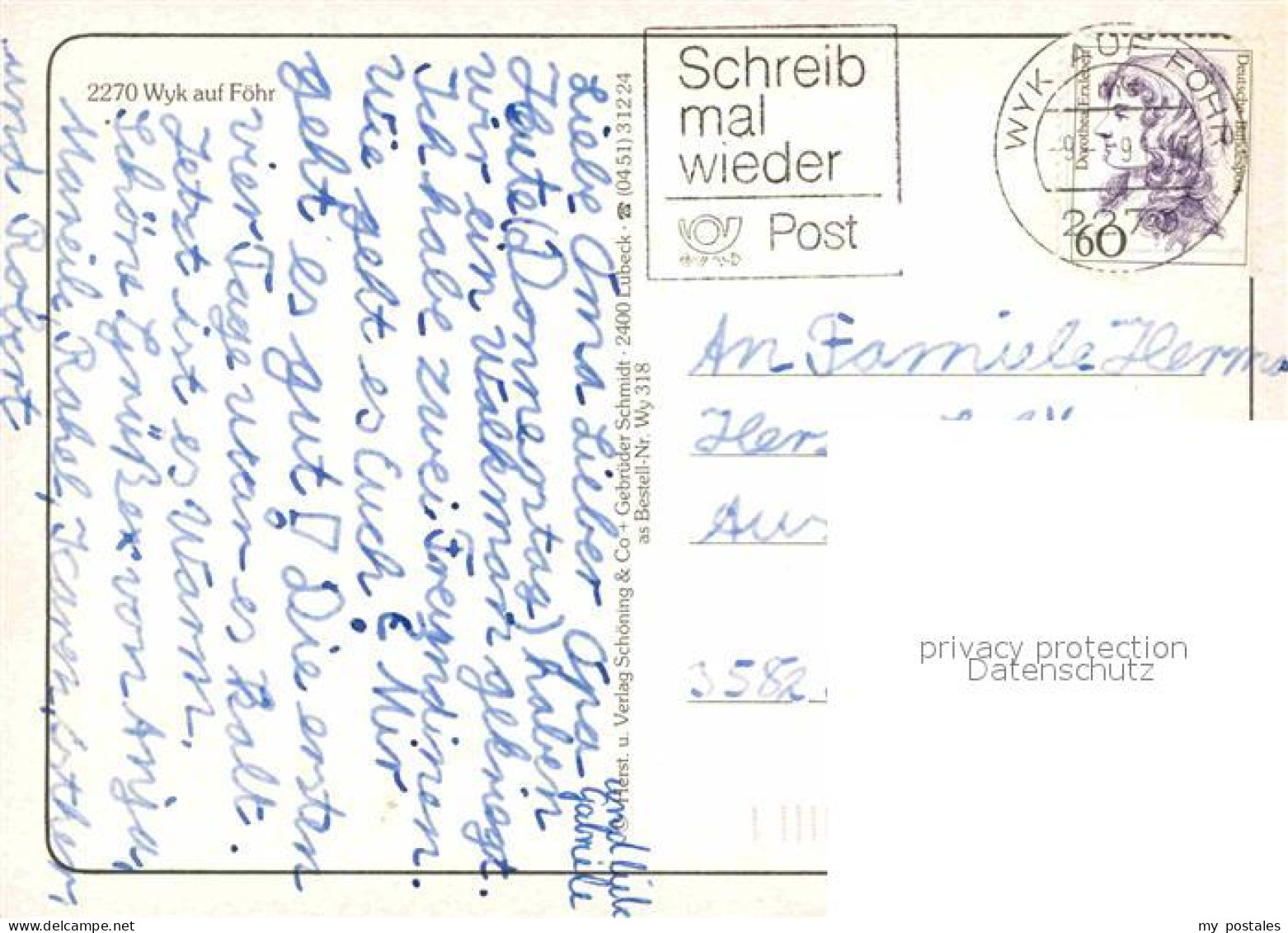 72869470 Wyk Foehr Rathaus Carl-Haeberlin-Strasse Hafen  Wyk - Other & Unclassified