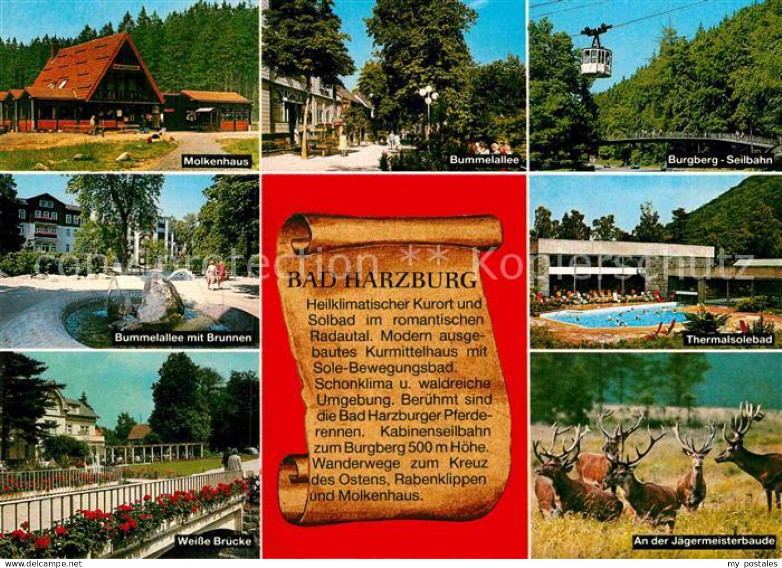 72869440 Bad Harzburg Molkenhaus Bummelallee Burgber-Seilbahn  Bad Harzburg - Bad Harzburg