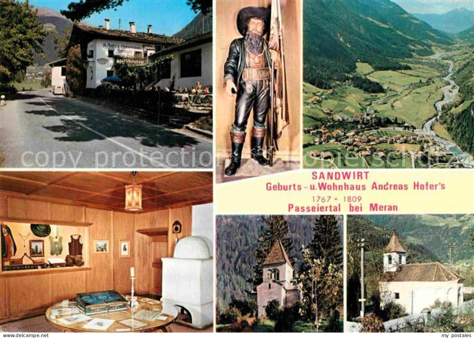 72868832 St Leonhard Passeier Sandwirt Geburtshaus Wohnhaus Andreas Hofers Kapel - Other & Unclassified