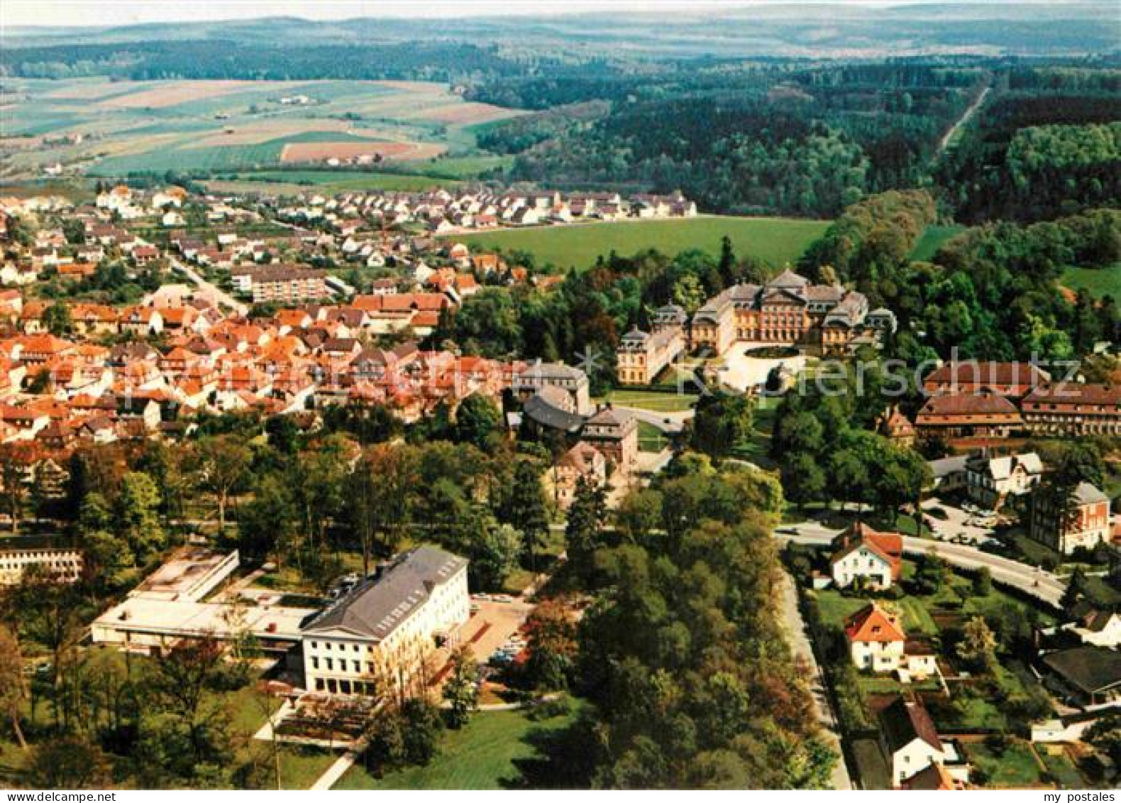 72868777 Bad Arolsen Residenzschloss Schlosshotel Fliegeraufnahme Bad Arolsen - Bad Arolsen