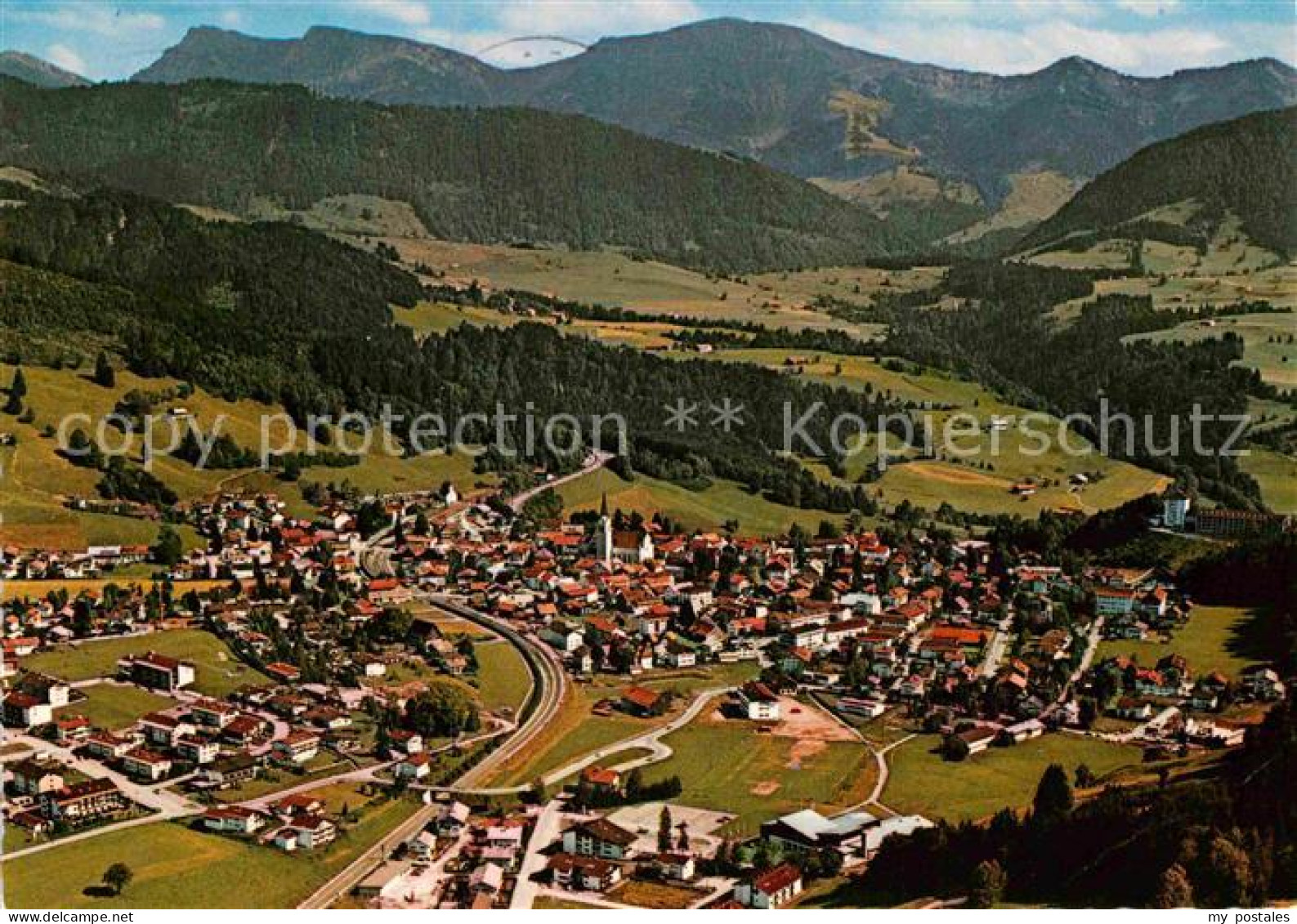 72868761 Oberstaufen Luftkurort Mit Rindalphorn Und Hochgrat Allgaeuer Alpen Fli - Oberstaufen