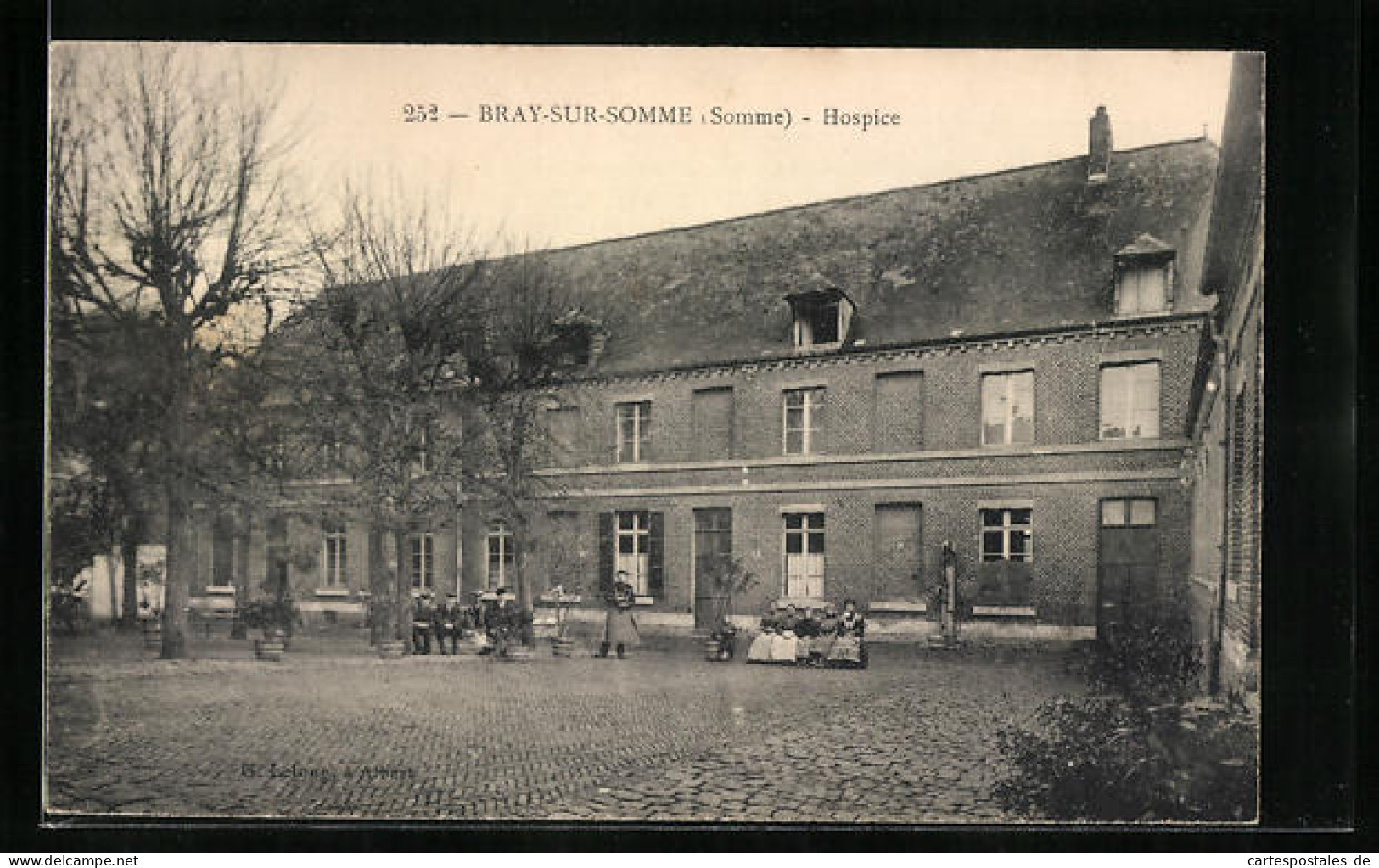 CPA Bray-sur-Somme, Hospice  - Bray Sur Somme