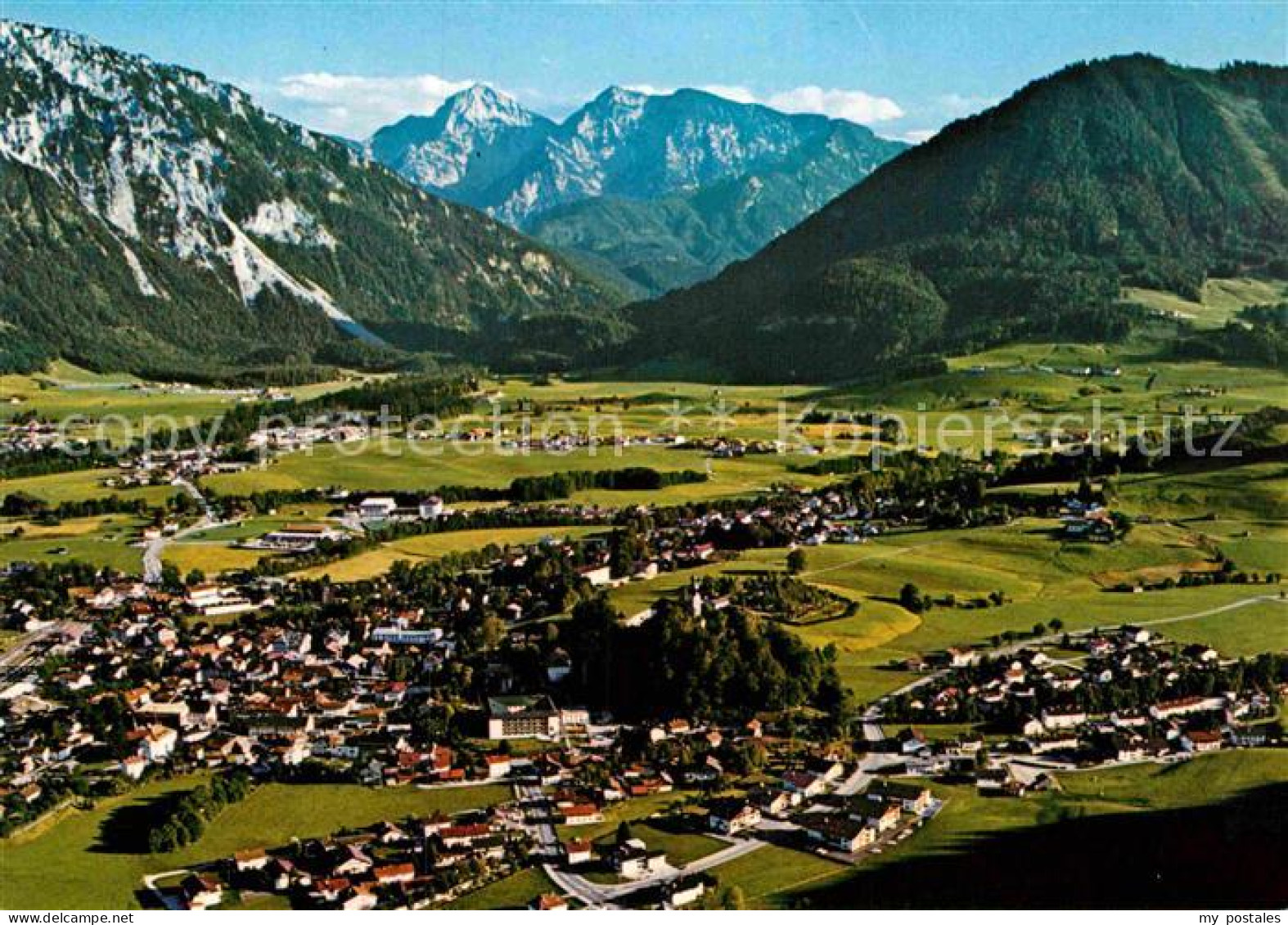 72868752 Ruhpolding Mit Sonntagshorn Reifelberge Und Unternberg Alpen Fliegerauf - Ruhpolding