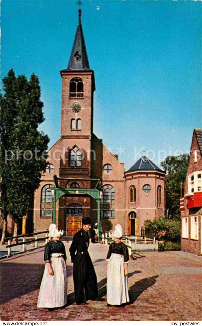 72868620 Volendam Tracht Und Kirche Volendam - Andere & Zonder Classificatie