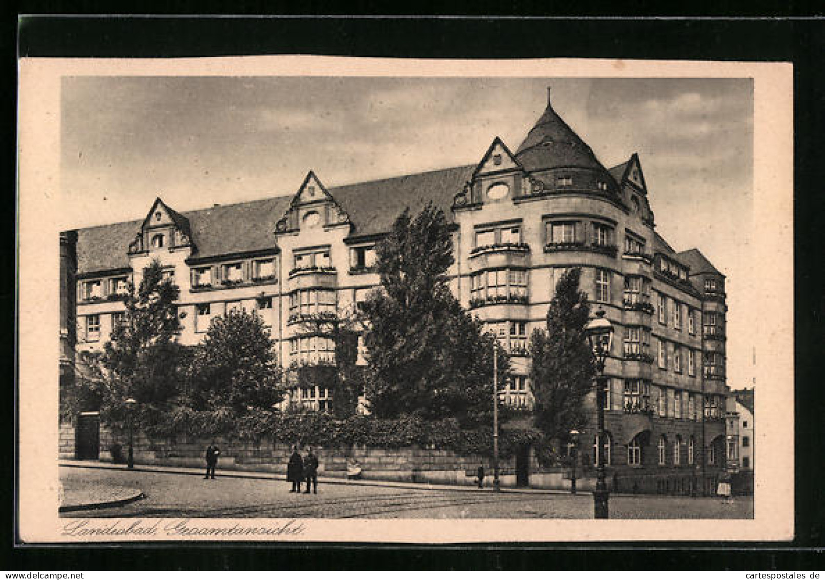 AK Aachen, Landesbad - Gesamtansicht  - Aken