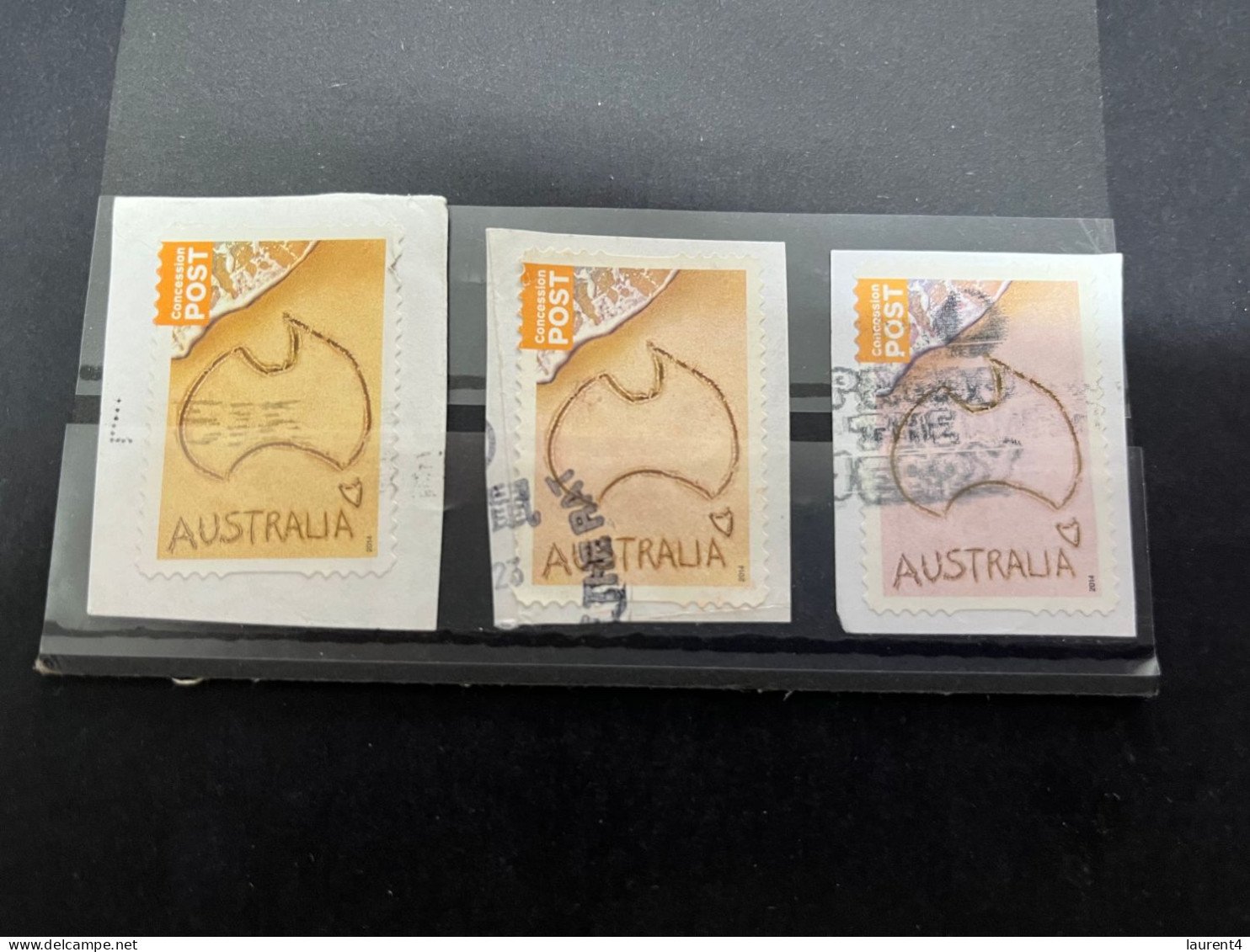 13-5-2024 (5 Z 4) Used - Australia - No Valus Univeral (UNUSUAL ! Released With Strong Color Difference) - Andere & Zonder Classificatie