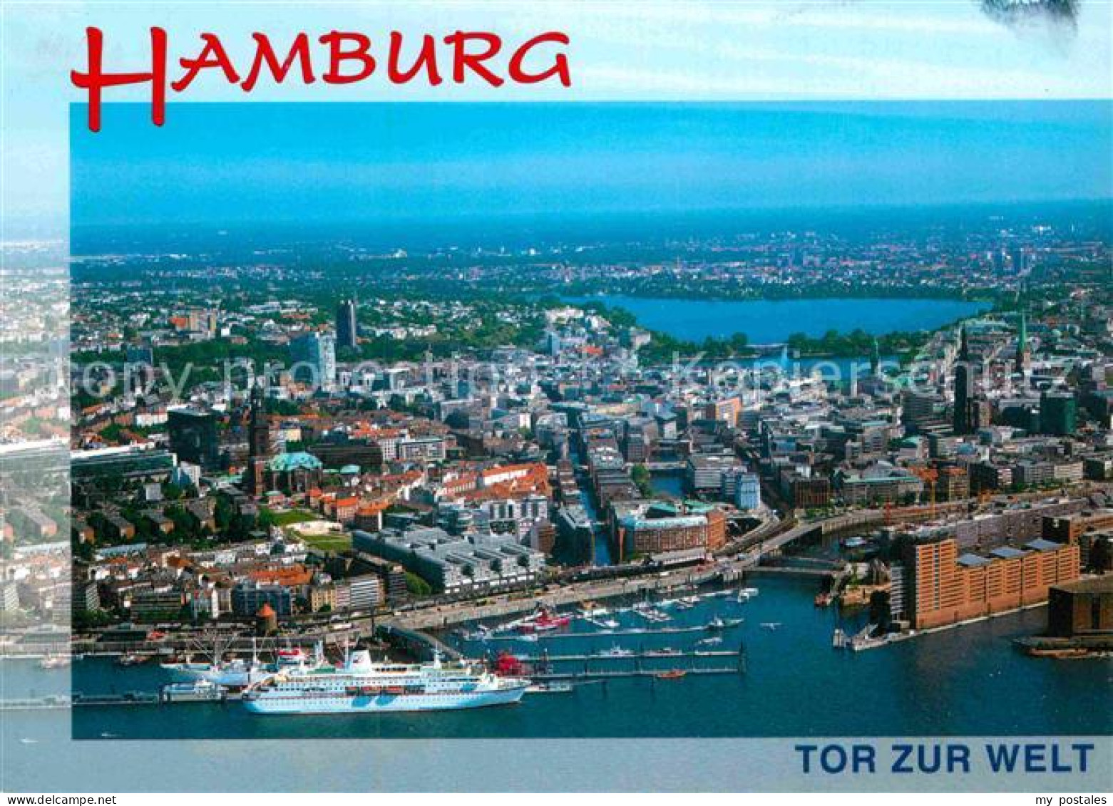 72868487 Hamburg Fliegeraufnahme Hamburg - Andere & Zonder Classificatie