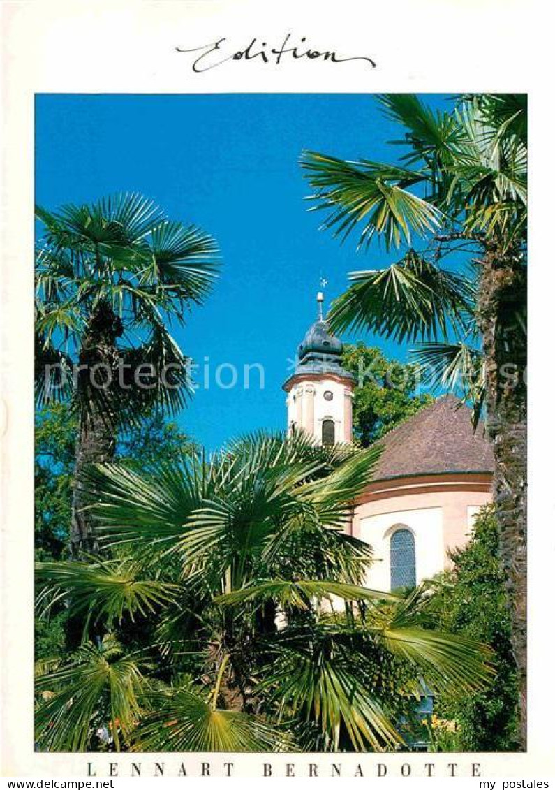 72868389 Insel Mainau Kirche Mit Hanfpalmen Konstanz Bodensee - Konstanz