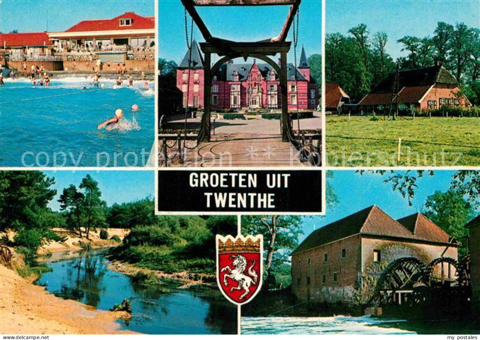 72868320 Twenthe De Dinkel Watermolen Singraven Kasteel Twickel Bad Boekelo Twen - Andere & Zonder Classificatie