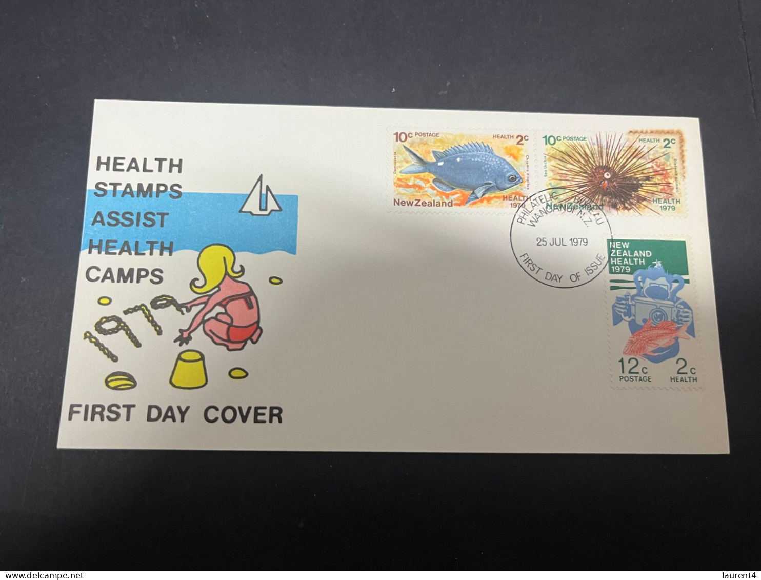 13-5-2024 (5 Z 4) New Zealand FDC - Health 1979 - FDC