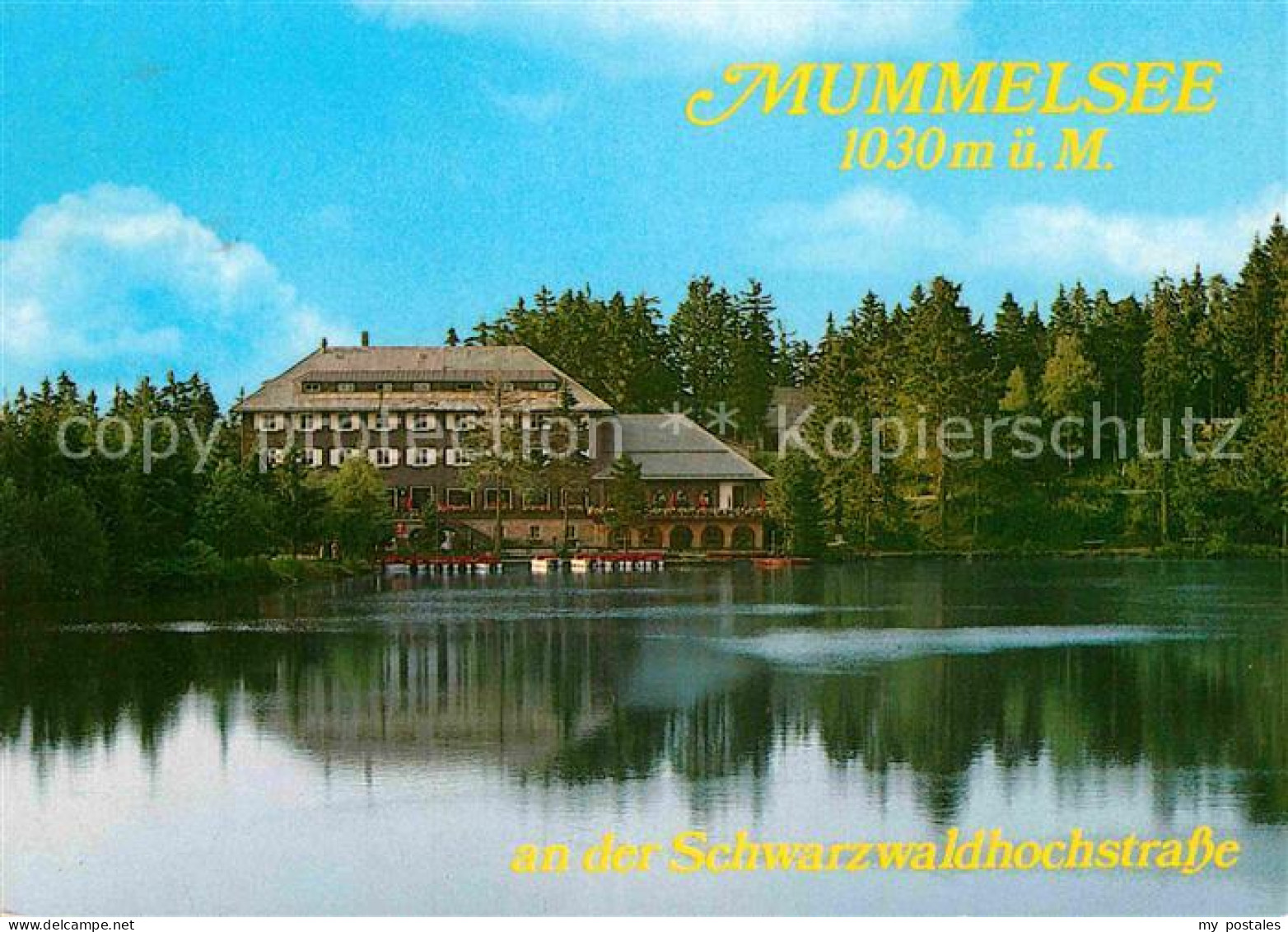 72867889 Mummelsee See Hotel Mummelsee - Autres & Non Classés