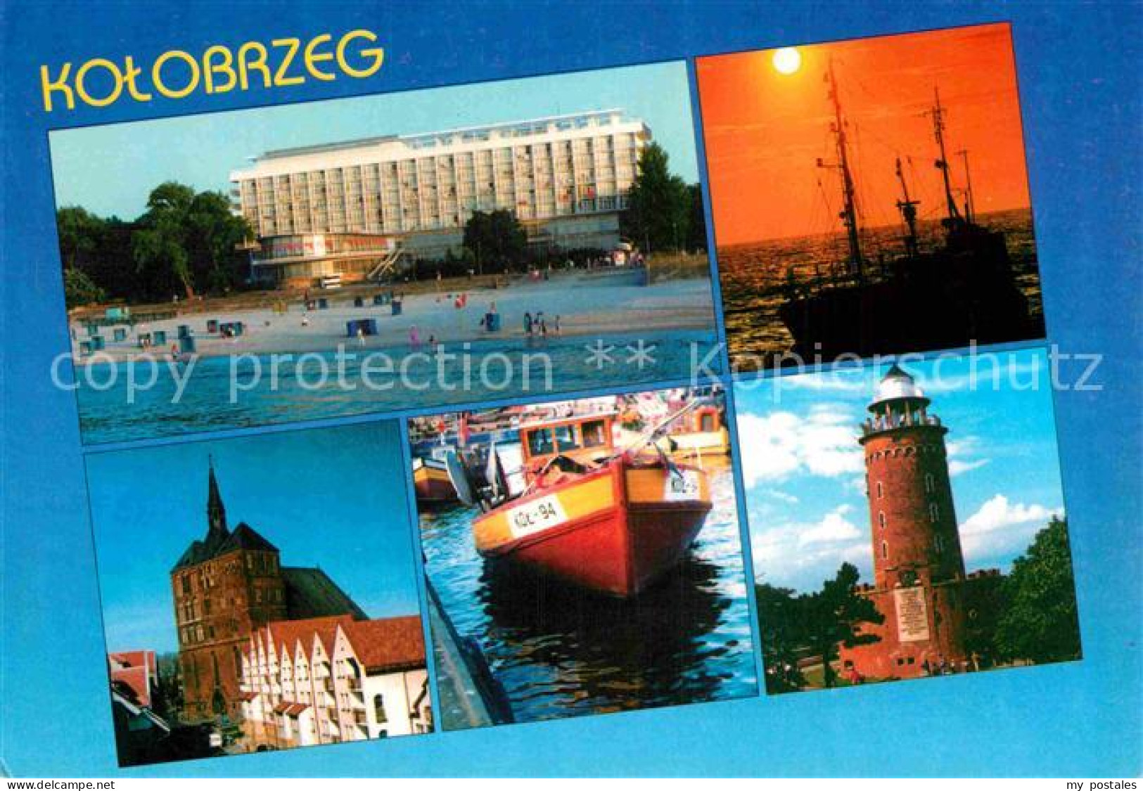 72867642 Kolobrzeg Polen Sanatorium Baltyk Latarnia Morska Port Rybacki Stare Mi - Pologne