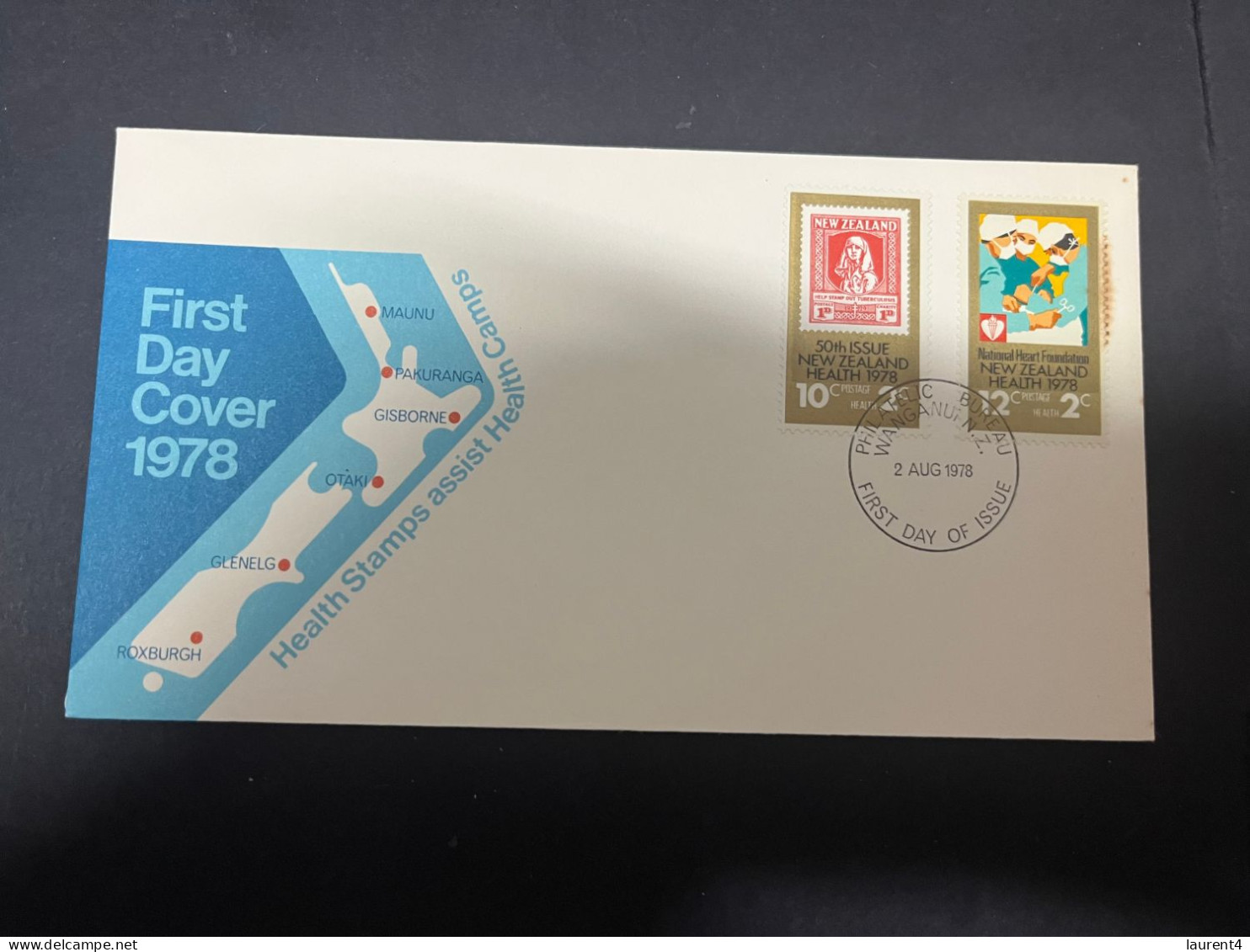 13-5-2024 (5 Z 4) New Zealand FDC - Health Camp 1978 - FDC