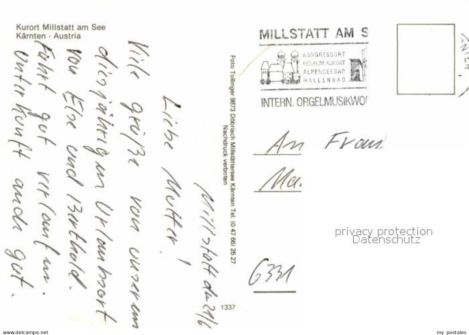 72867576 Millstatt Millstaettersee Kurpark Millstatt Millstaetter See - Other & Unclassified