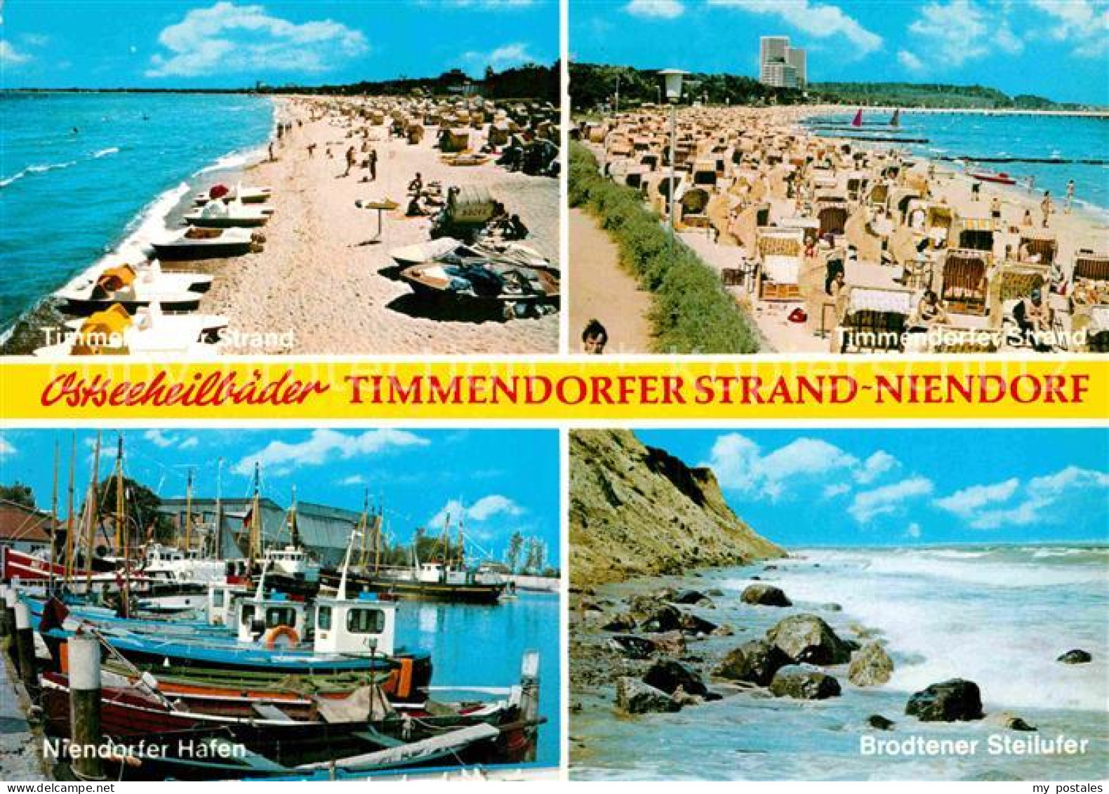72867516 Timmendorfer Strand Strandpartien Niendorfer Hafen Brodtener Steilufer  - Timmendorfer Strand