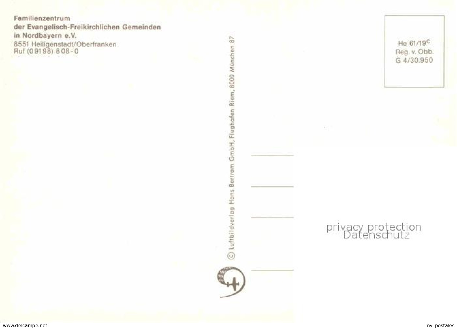 72867514 Heiligenstadt Oberfranken Familienzentrum Der Ev Freikirchlichen Gemein - Other & Unclassified