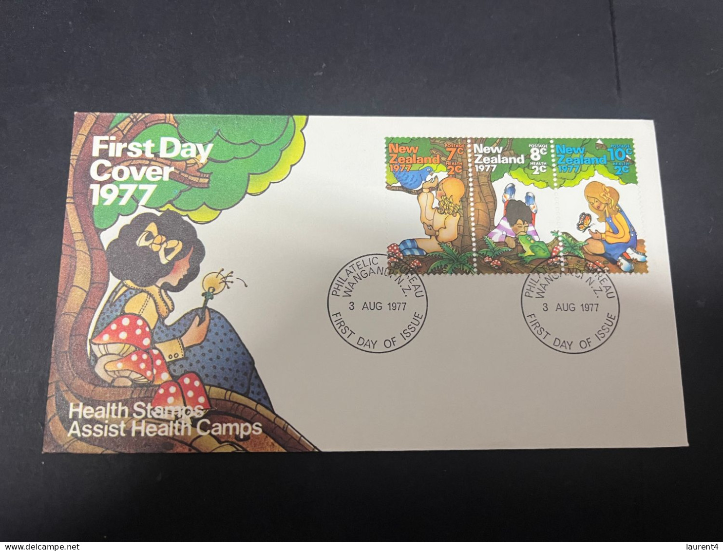13-5-2024 (5 Z 4) New Zealand FDC - Health Camp 1977 - FDC