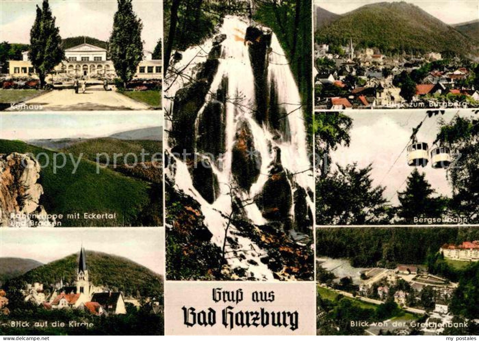 72867309 Bad Harzburg Luftseilbahn Kirche Rabenkuppe Wasserfall Bad Harzburg - Bad Harzburg