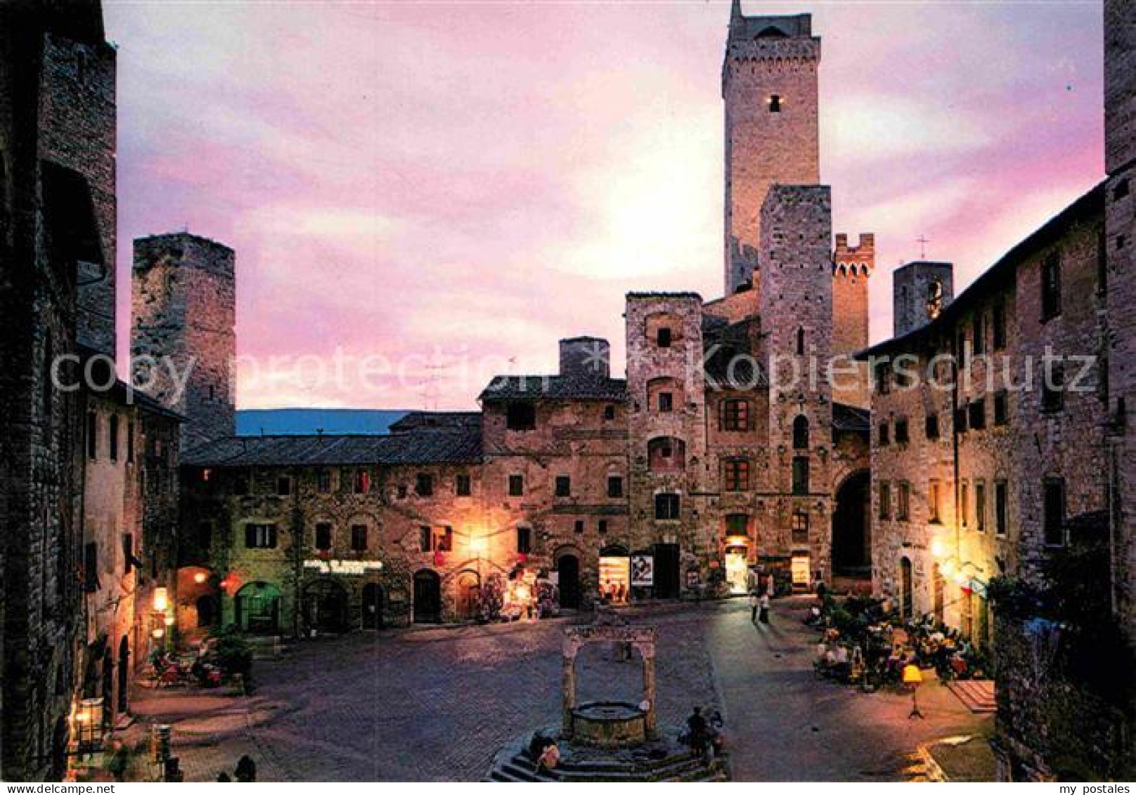 72867279 San Gimignano Piazza Della Cisterna  San Gimignano - Sonstige & Ohne Zuordnung