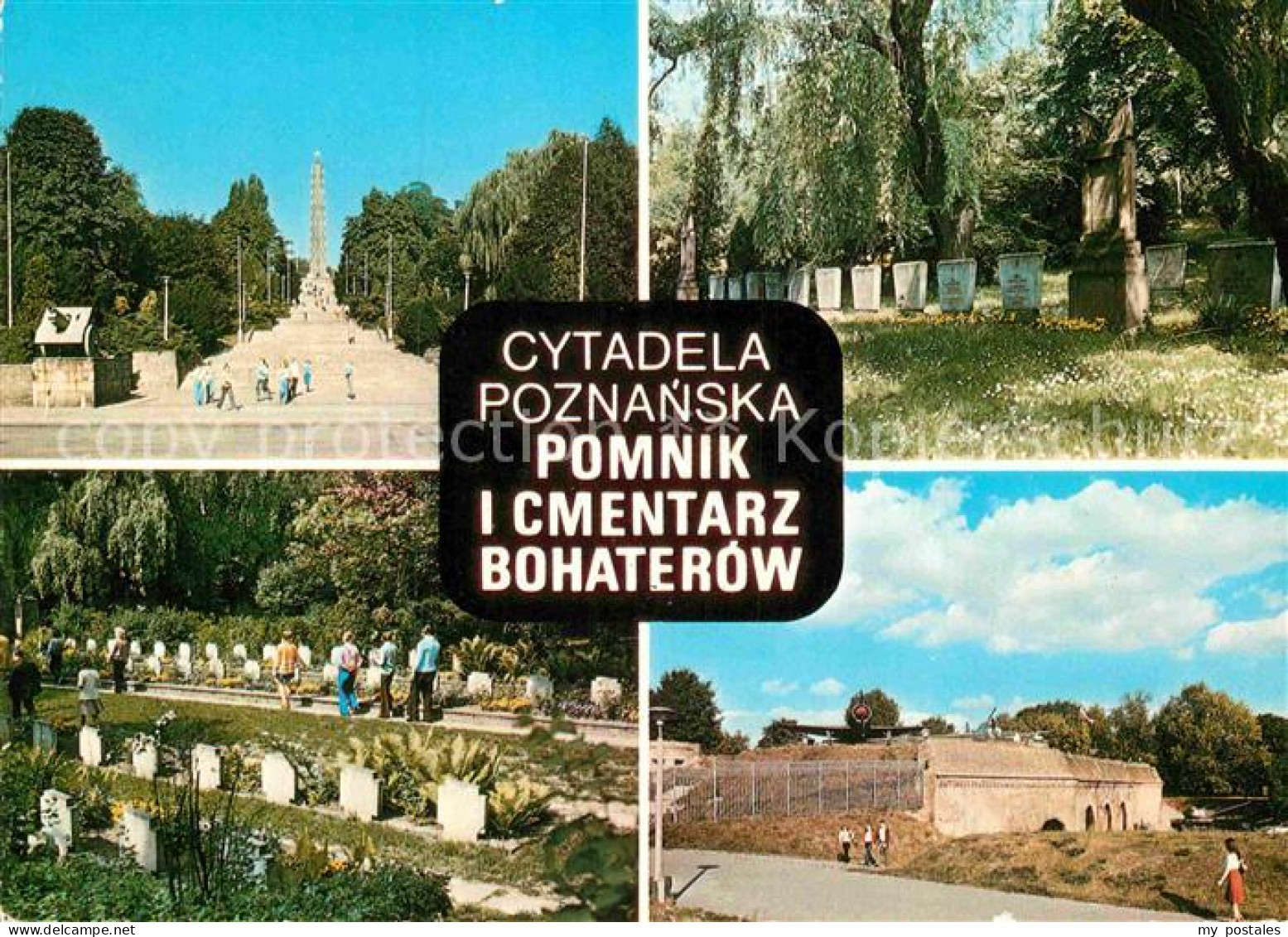 72866793 Poznan Posen Pomnik I Cmentarz Bohaterow  - Pologne