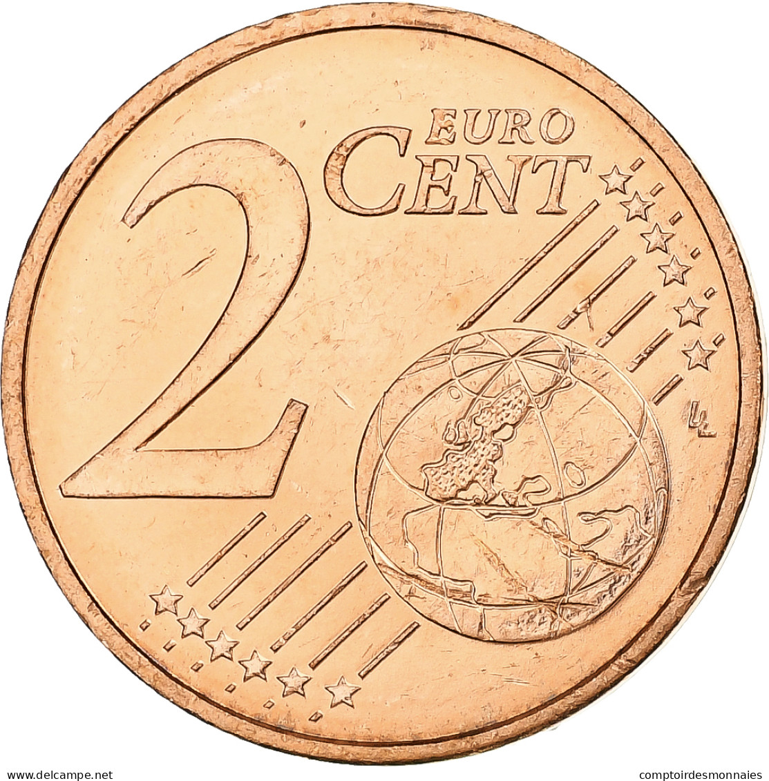France, 2 Centimes, 2000, Pessac, Cuivre Plaqué Acier, SPL, KM:1283 - Frankreich
