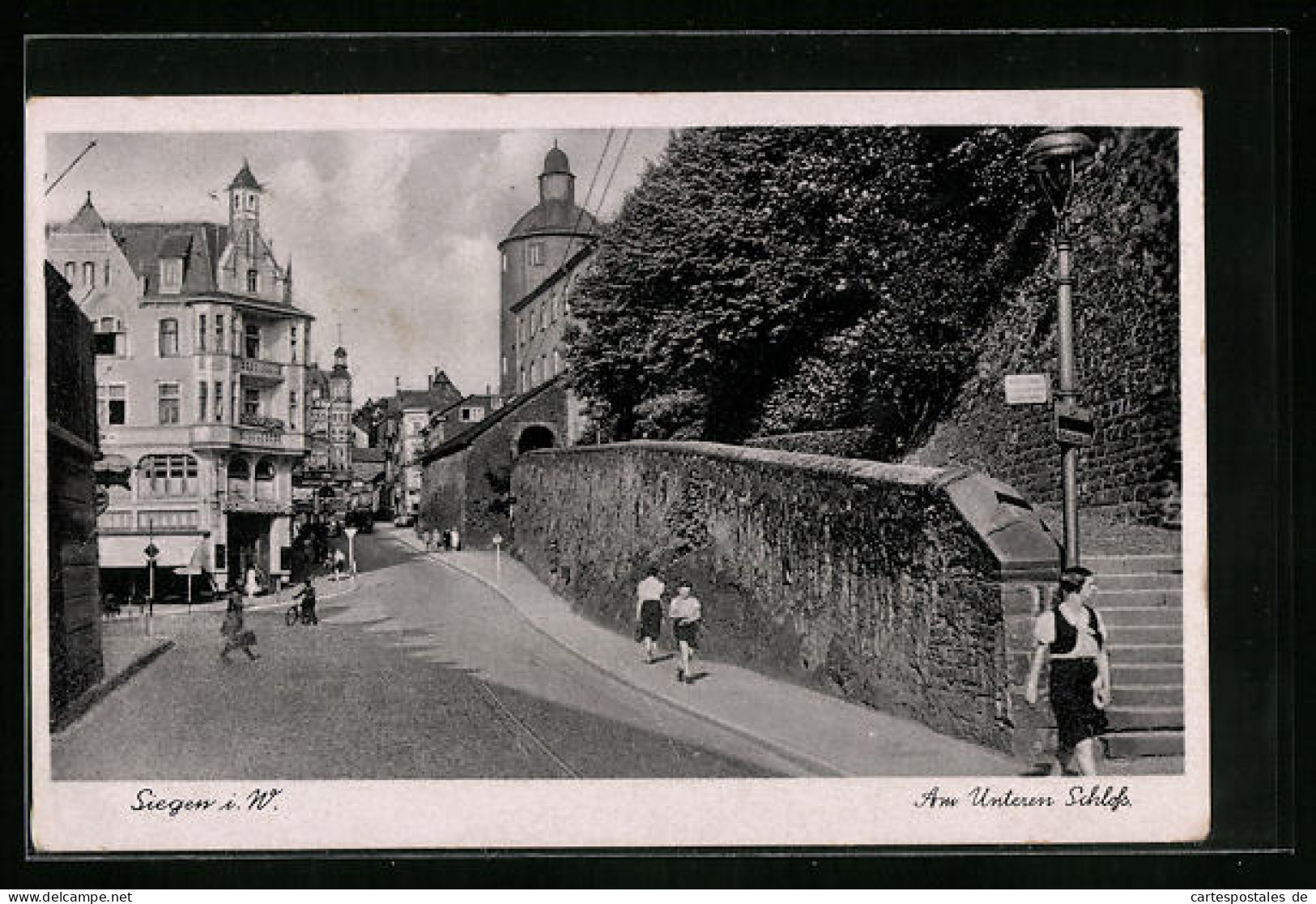 AK Siegen I. W., Am Unteren Schloss  - Siegen