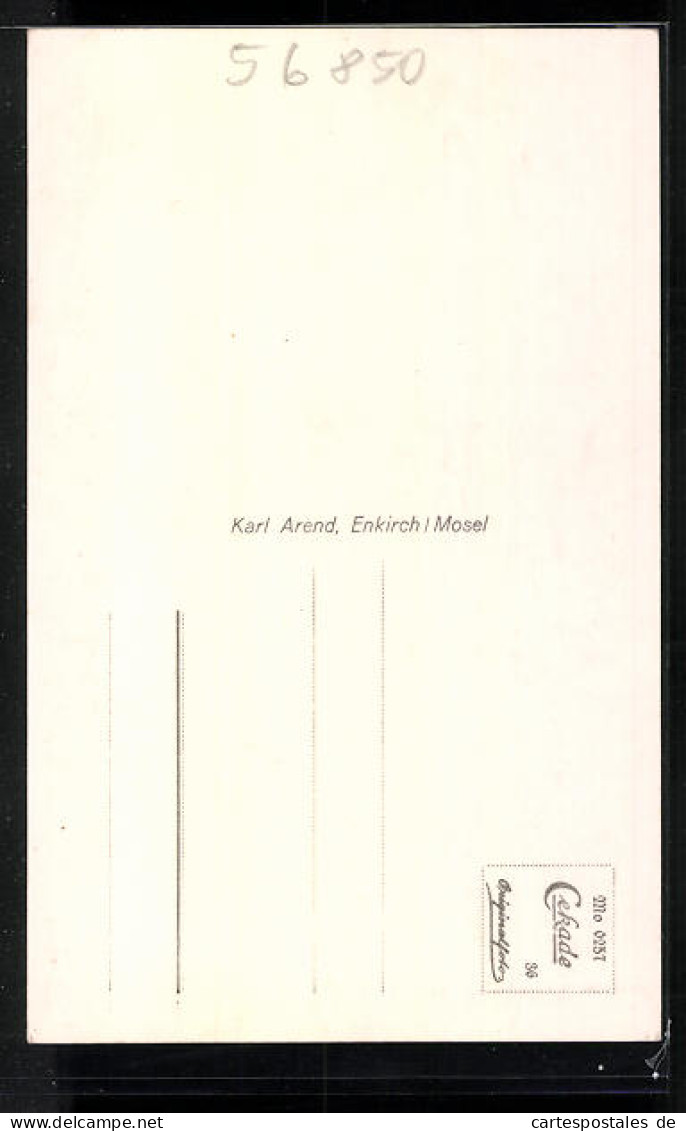 AK Enkirch /Mosel, Altes Fachwerkhaus  - Autres & Non Classés