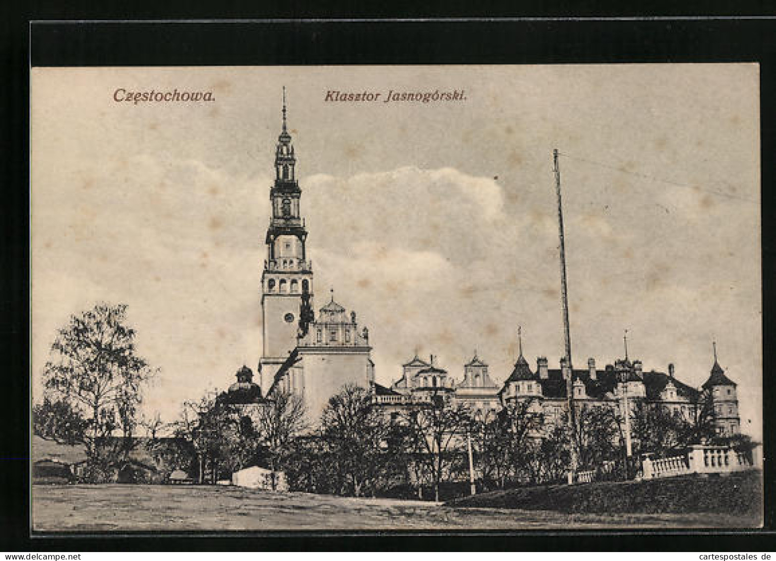 AK Czestochowa, Klasztor Jasnogórski  - Pologne