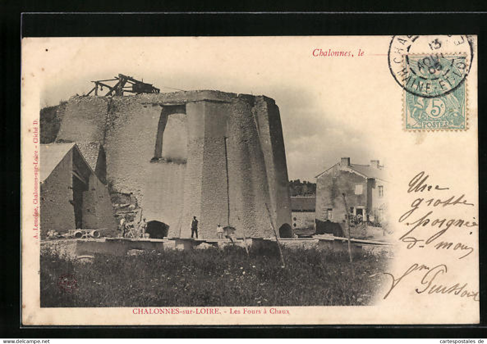 CPA Chalonnes-sur-Loire, Les Fours à Chaux  - Chalonnes Sur Loire