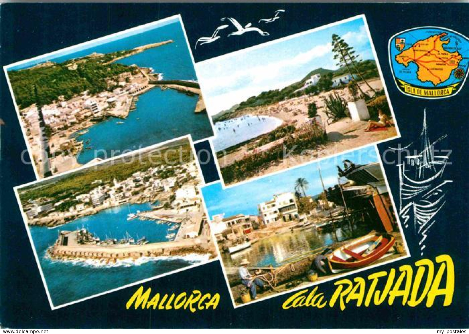 72865548 Cala Ratjada Mallorca Fliegeraufnahmen Strand Hafen  - Andere & Zonder Classificatie