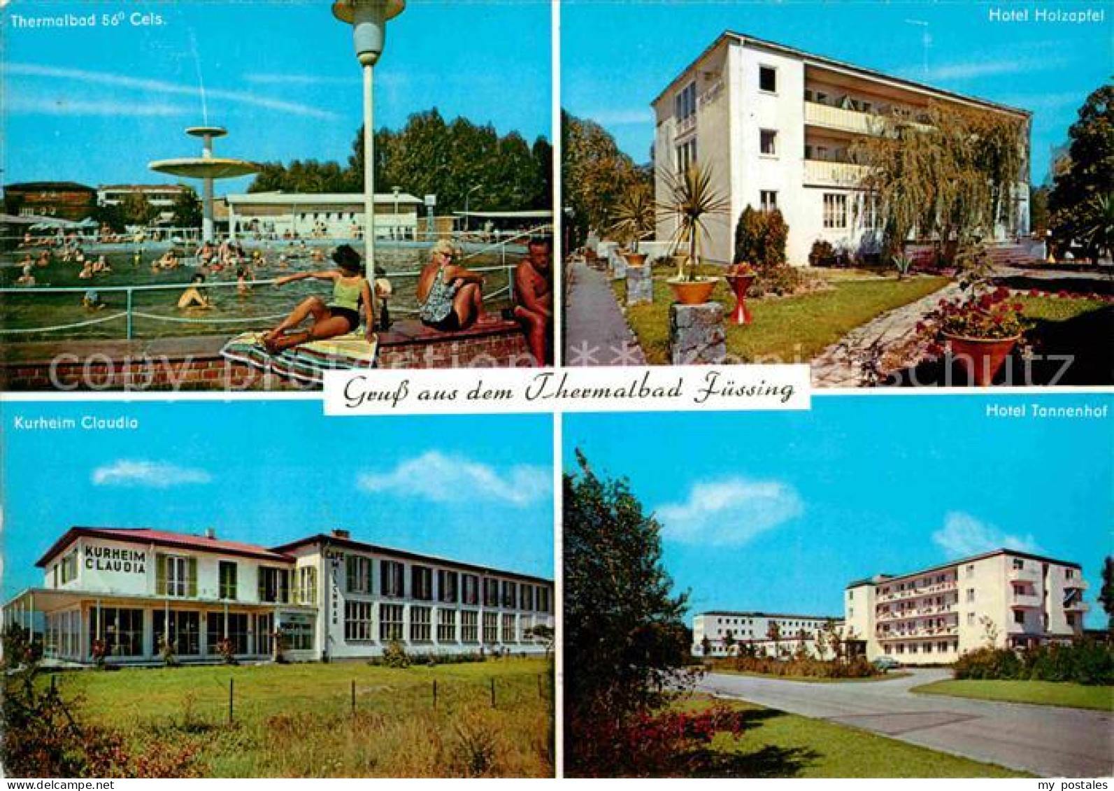 72865524 Bad Fuessing Thermalbad Hotel Holzapfel Kurheim Claudia Hotel Tannenhof - Bad Füssing