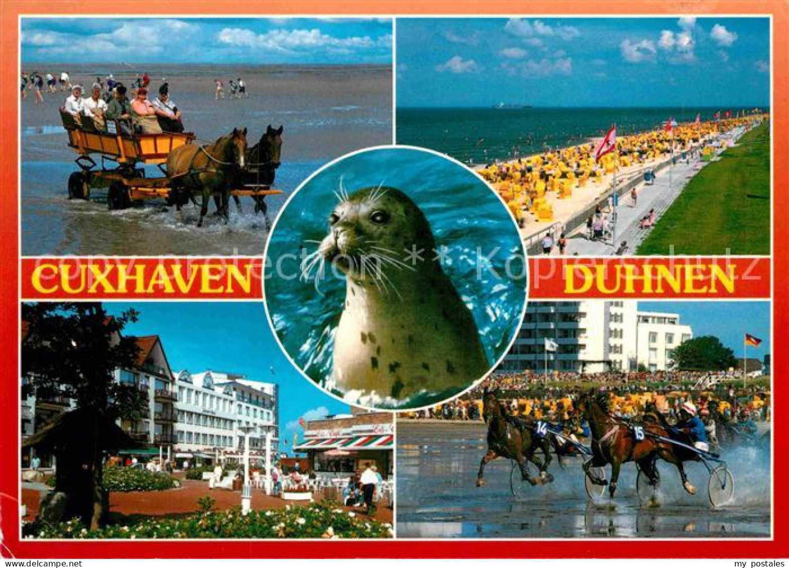 72865501 Cuxhaven Duhnen Nordseebad Wattfahrt Strand Hotels Trabrennen Altenbruc - Cuxhaven