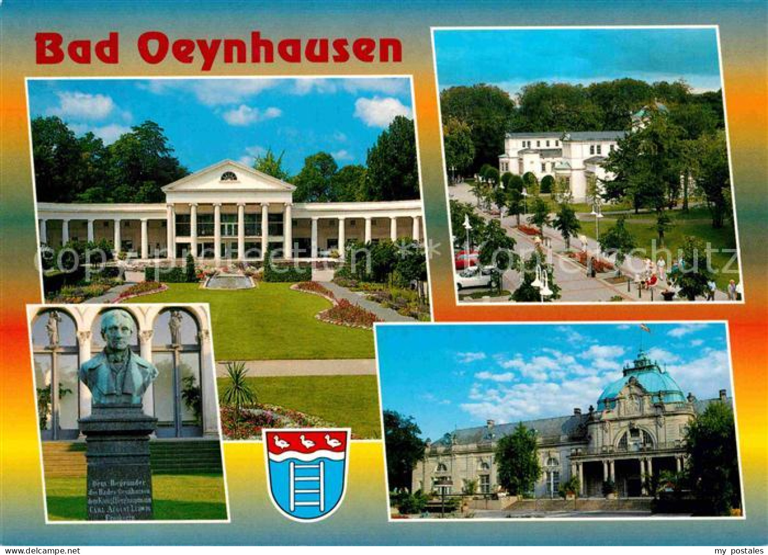 72865408 Bad Oeynhausen Kurhaus Denkmal Bueste Kurpark Staatsbad Bad Oeynhausen - Bad Oeynhausen
