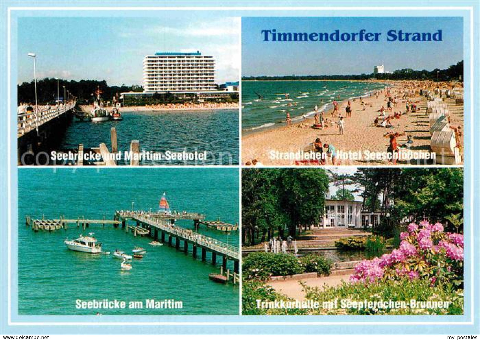 72865404 Timmendorfer Strand Ostseeheilbad Seebruecke Maritim Seehotel Strandleb - Timmendorfer Strand