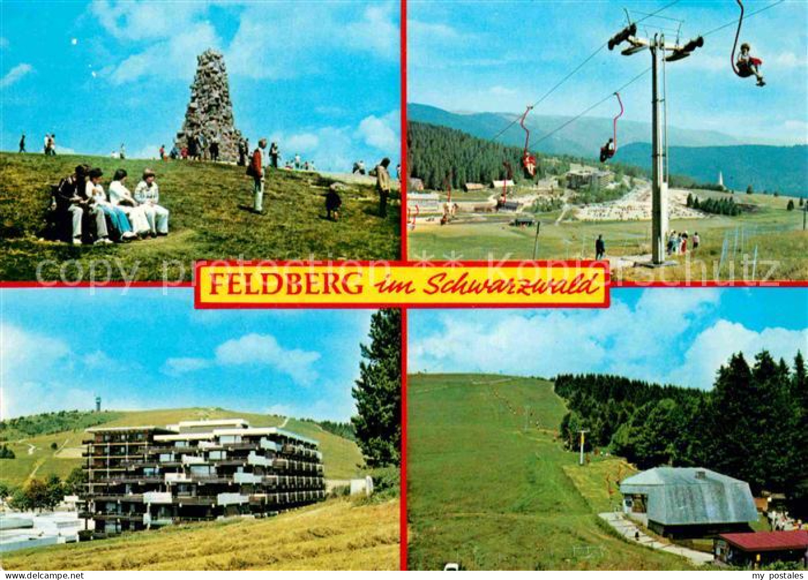 72865383 Feldberg Schwarzwald Bismarckturm Sesselbahn Hotel Feldberger Hof Feldb - Feldberg