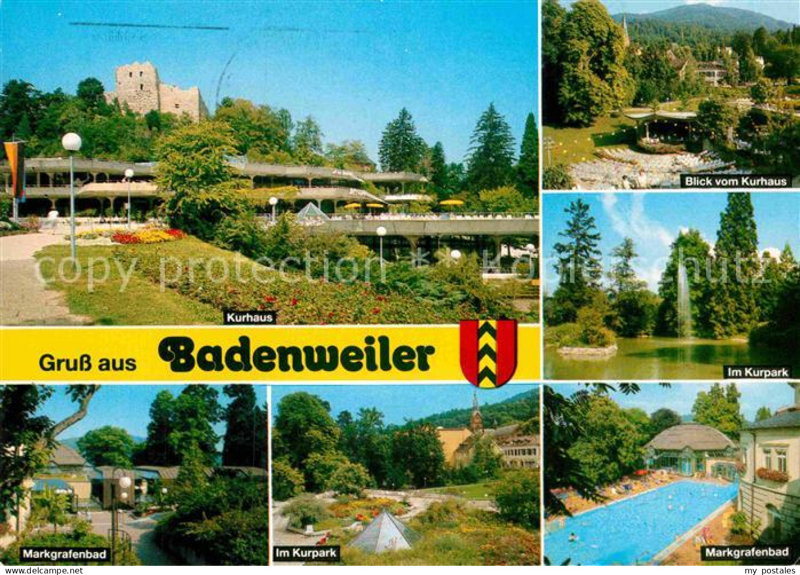 72865379 Badenweiler Kurhaus Kurpark Markgrafenbad Kurort Markgraeflerland Baden - Badenweiler