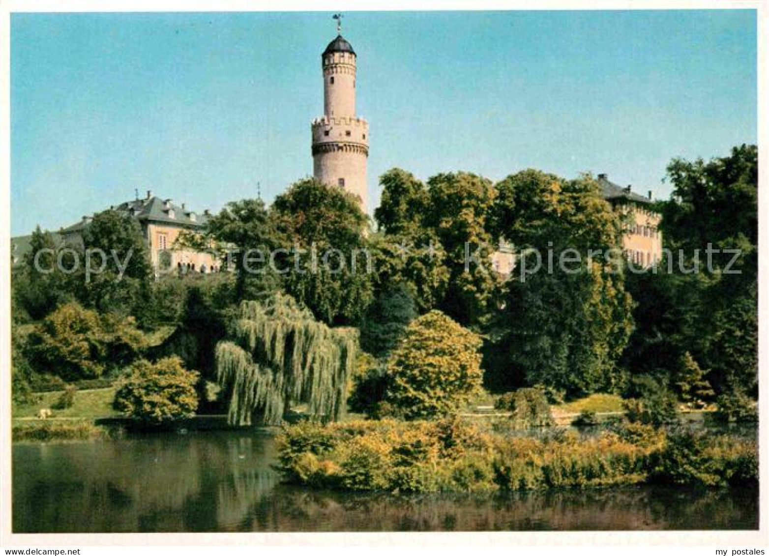 72865347 Bad Homburg Schloss Blick Vom Schlossgarten Bad Homburg - Bad Homburg