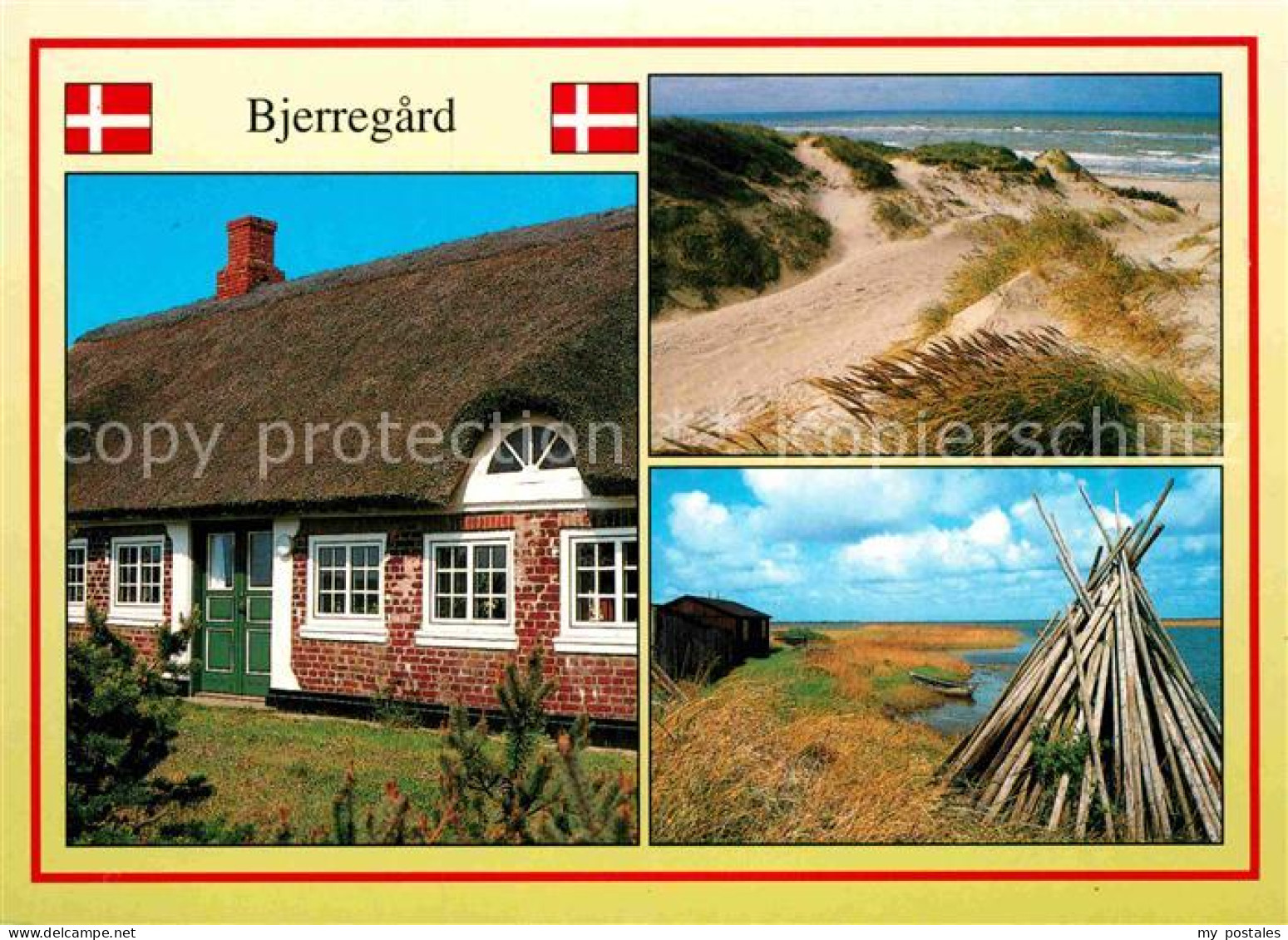72864767 Bjerregard Rettdachhaus Strand Bjerregard - Denmark