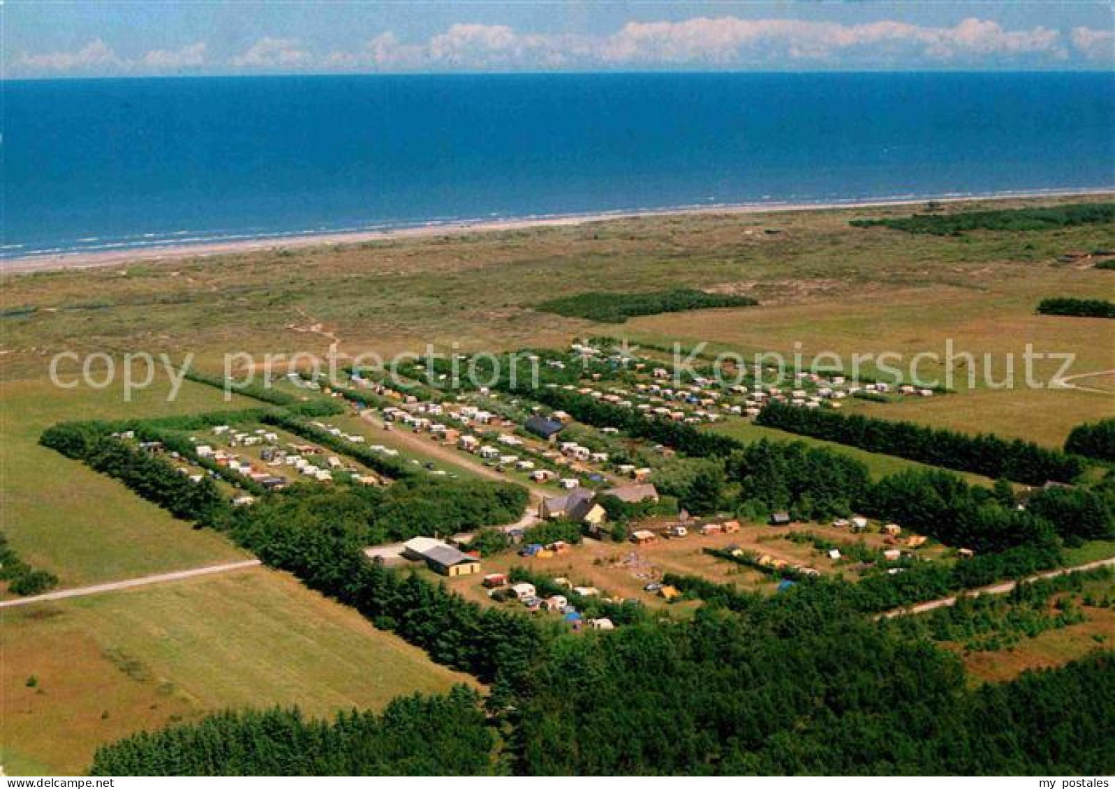 72864724 Hirtshals Kjul Camping Fliegeraufnahme Hirtshals - Denmark