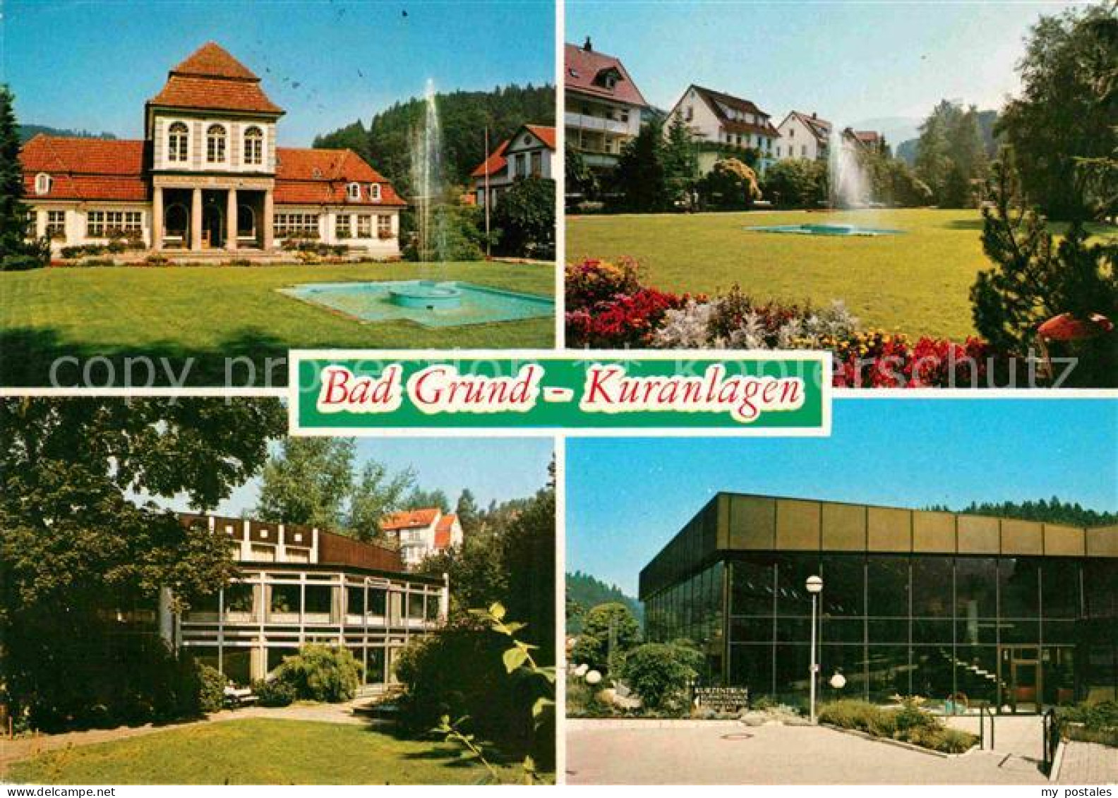 72863740 Bad Grund Kuranlagen Kurhaus Park Bad Grund - Other & Unclassified