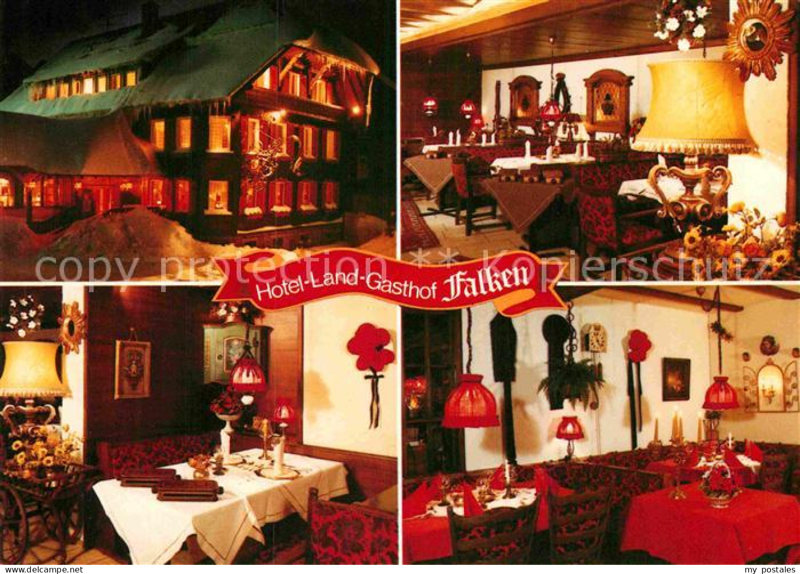 72863732 Schoenwald Schwarzwald Hotel Landgasthof Falken Restaurant Schoenwald - Andere & Zonder Classificatie