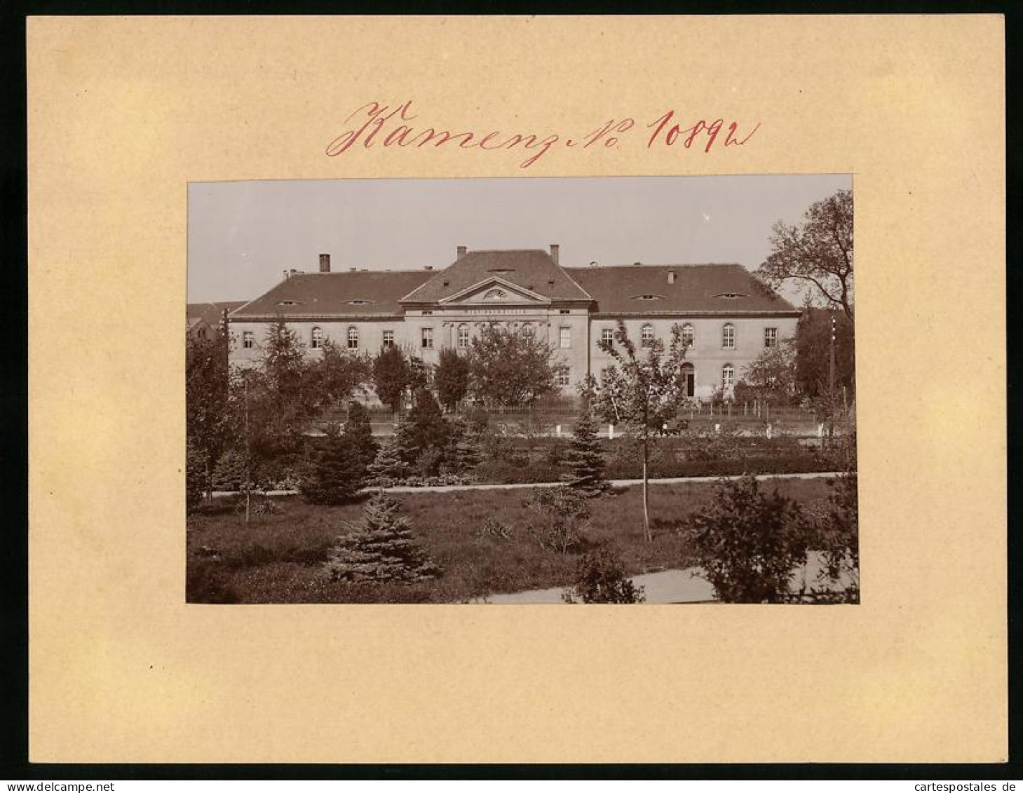 Fotografie Brück & Sohn Meissen, Ansicht Kamenz I. Sa., Blick Auf Den Barmherzigkeitsstift  - Orte