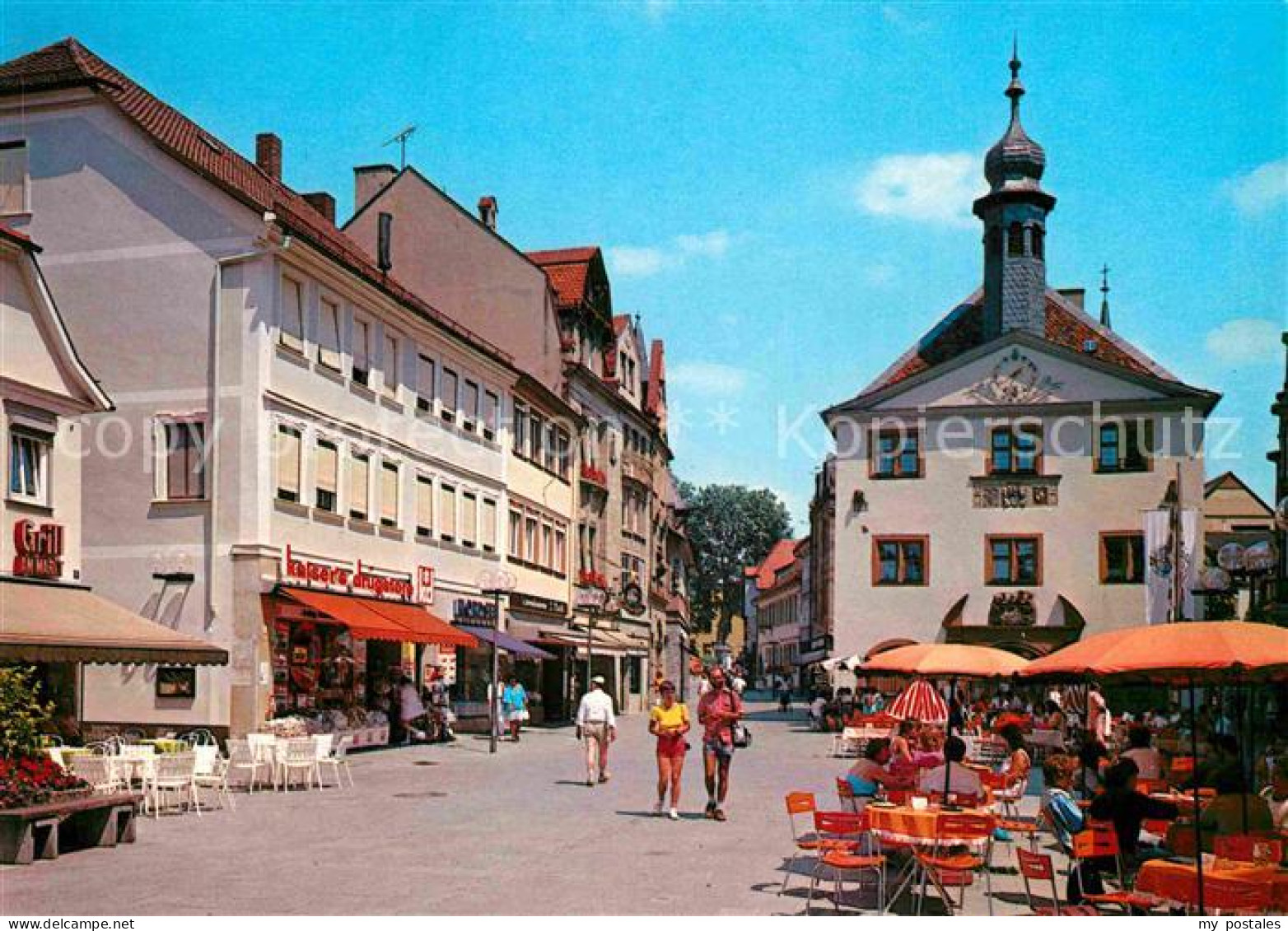 72863590 Bad Kissingen Marktplatz Strassencafe Bad Kissingen - Bad Kissingen