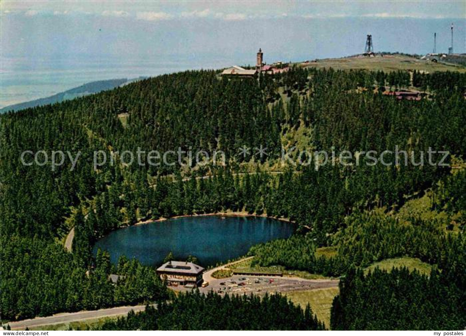 72863495 Kappelrodeck Berghotel Mummelsee Hornisgrinde Fliegeraufnahme  Kappelro - Andere & Zonder Classificatie