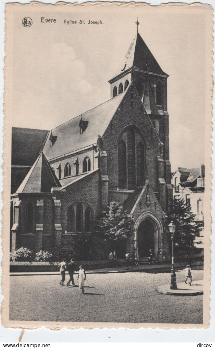Evere - Sint-Jozefkerk (Moris) (niet Gelopen Kaart) - Evere