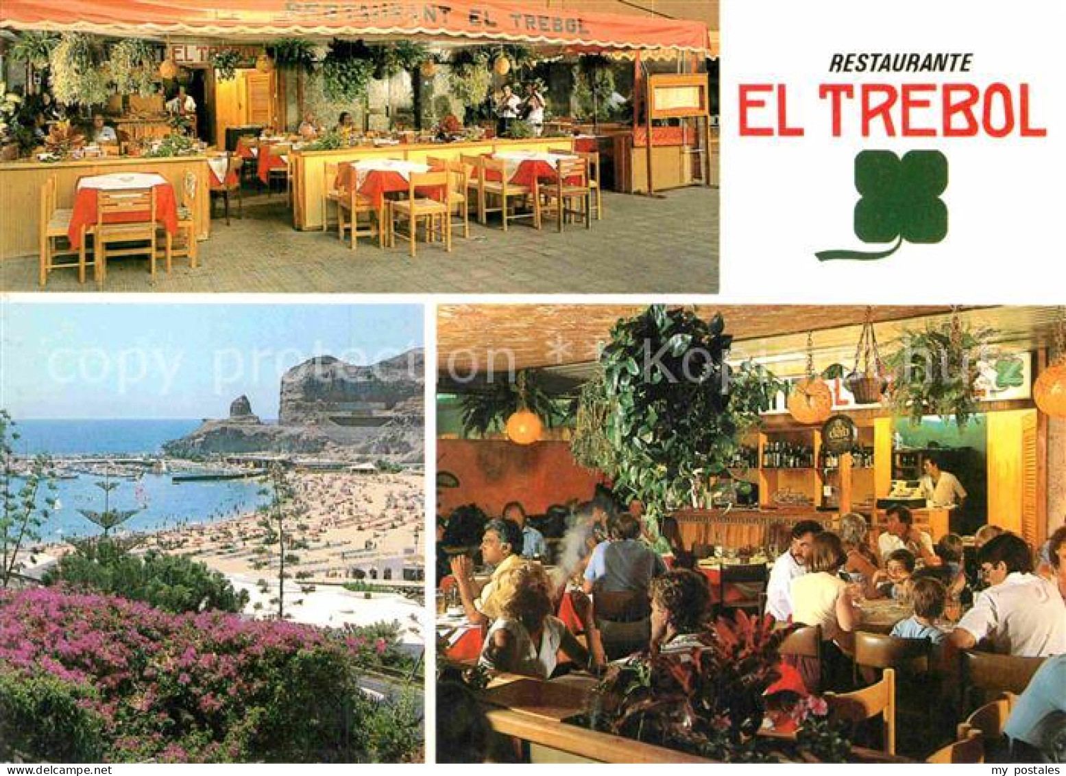 72863357 Puerto Rico Gran Canaria Restaurant El Trebol Strand Puerto Rico Gran C - Other & Unclassified