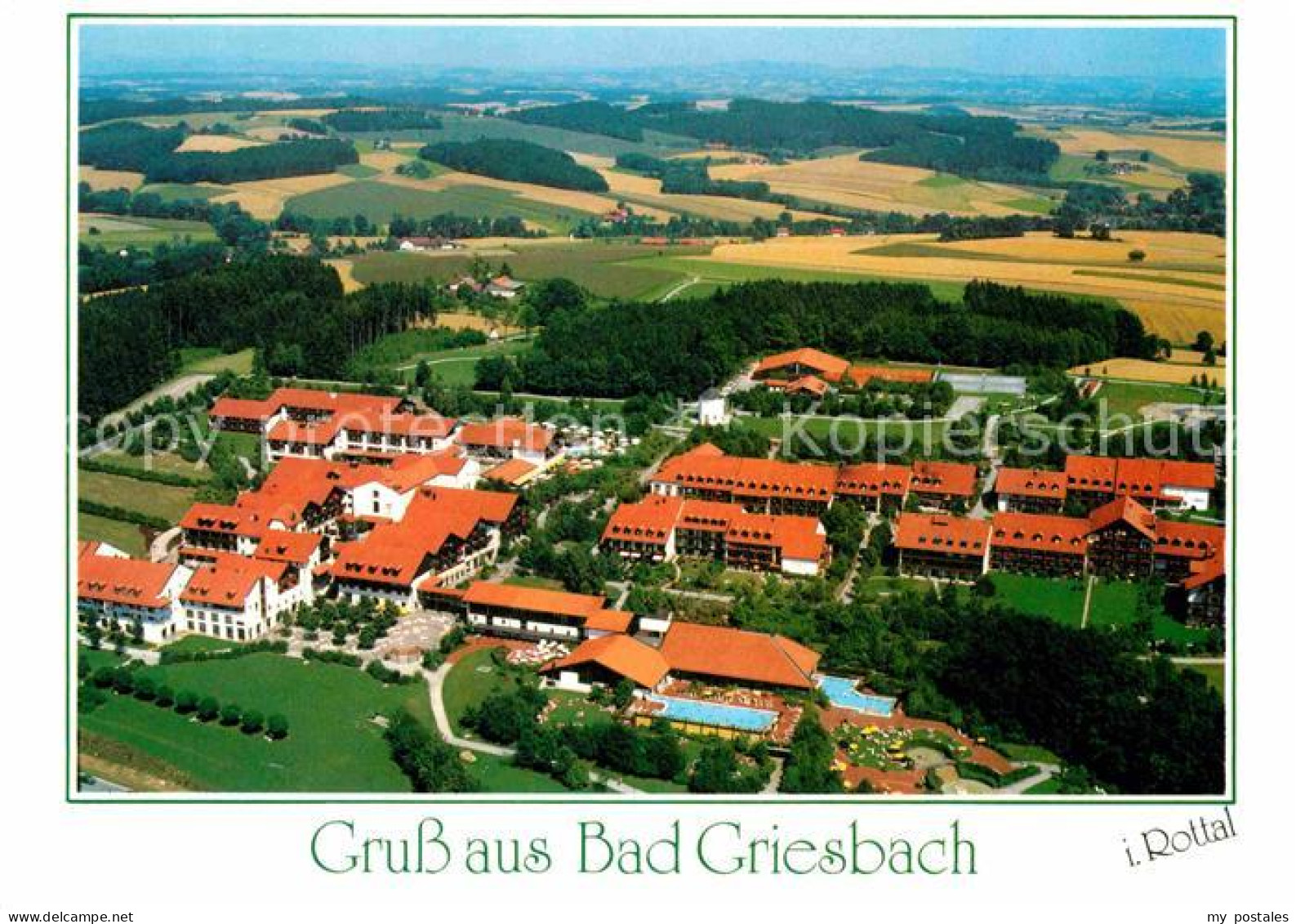 72863280 Bad Griesbach Rottal Fliegeraufnahme Dreiquellenbad  Adlmoerting - Autres & Non Classés