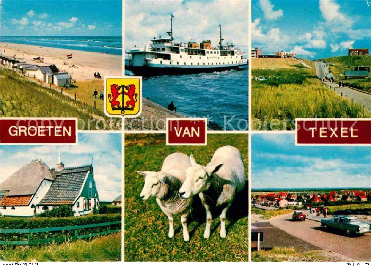 72862761 Texel Strand Faehre Teilansichten  - Autres & Non Classés