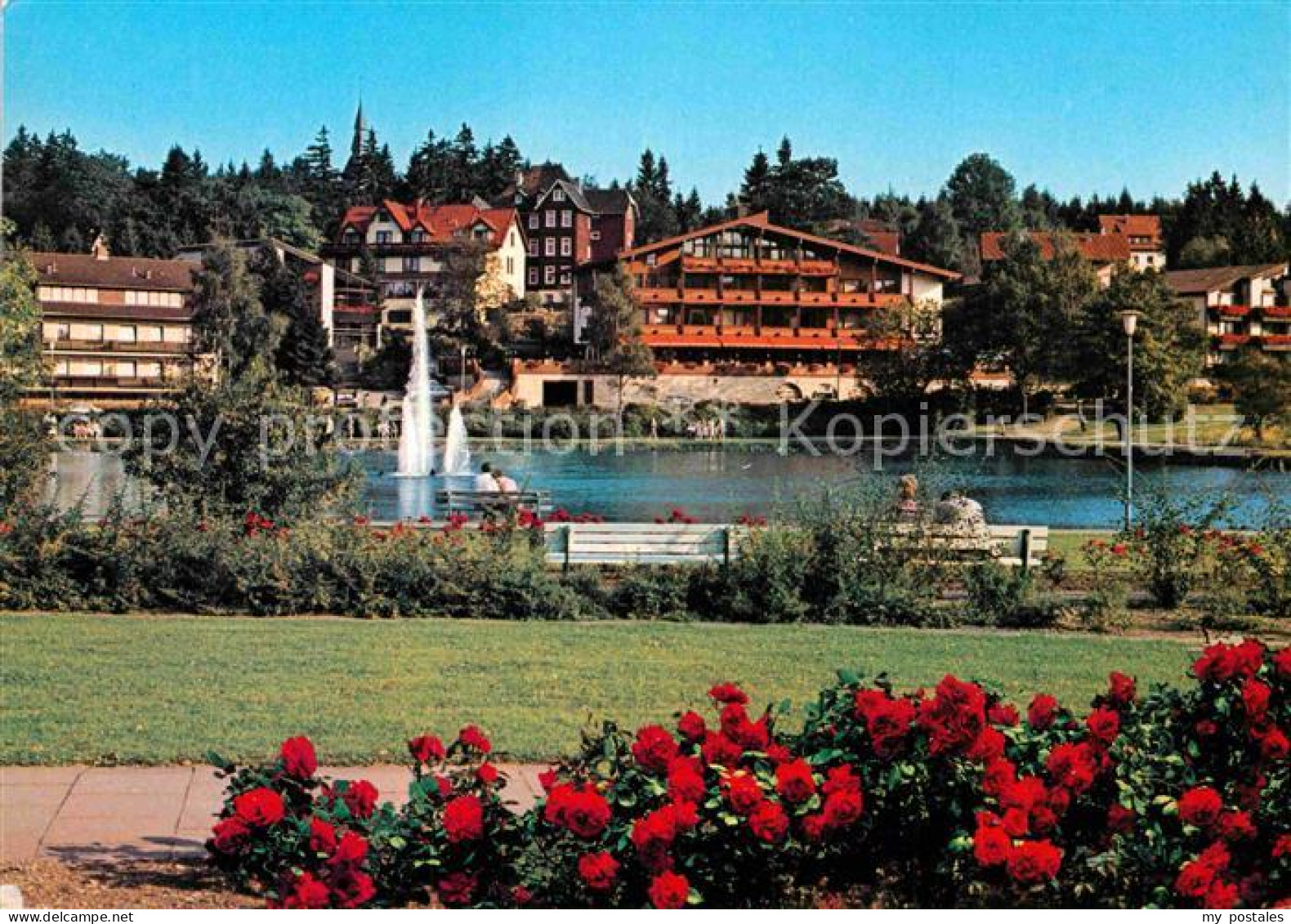 72862759 Hahnenklee-Bockswiese Harz Kurpark Mit Kurparksee Und Seerose Goslar - Goslar