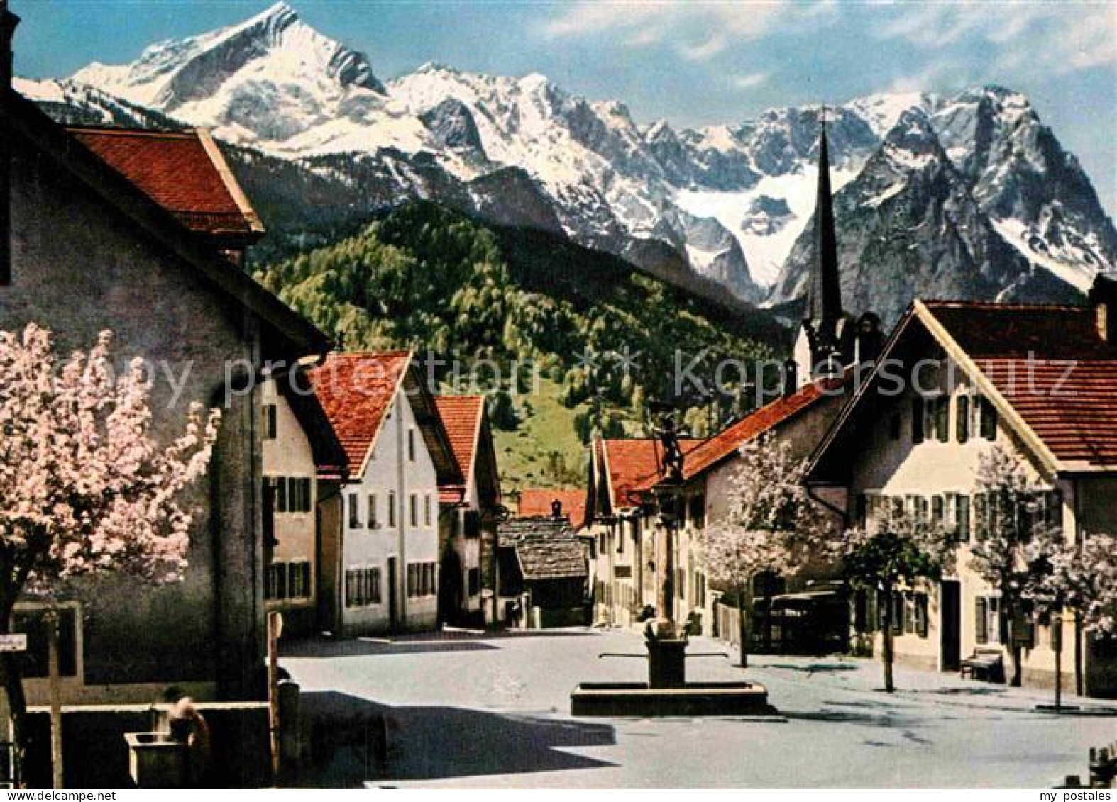 72862466 Partenkirchen Floriansplatz Garmisch-Partenkirchen - Garmisch-Partenkirchen